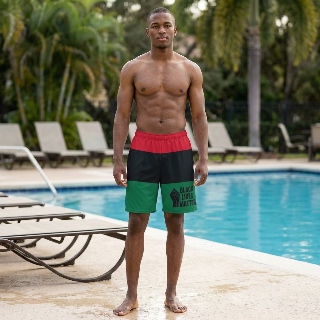 Black Lives Matter - Afro-American Basketball Shorts