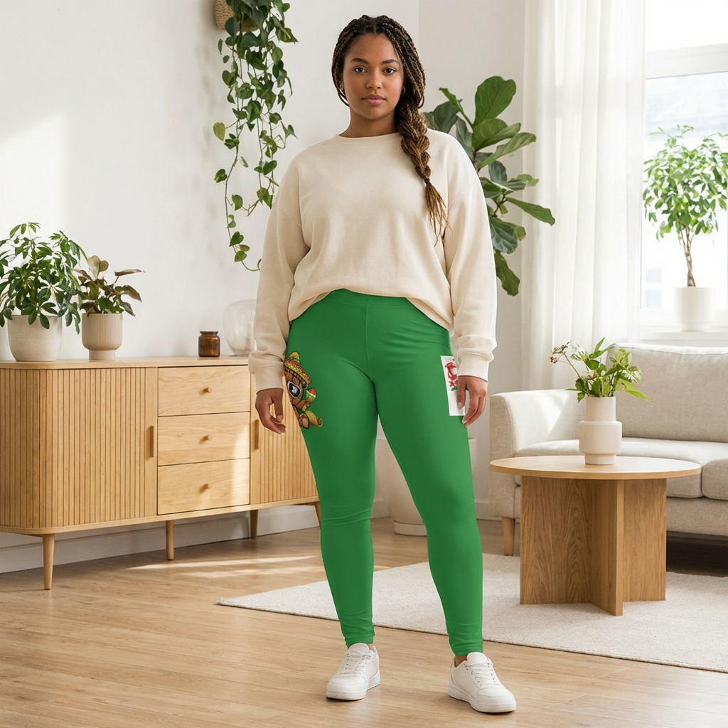 Cinco De Mayo Women's Casual Leggings by Bring out the teddy! TM