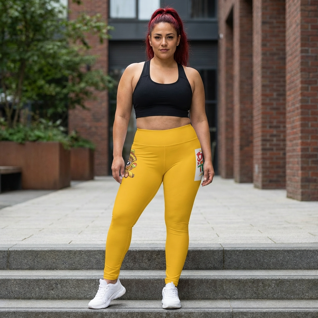 Cinco De Mayo Women's Casual Leggings by Bring out the teddy! TM product thumbnail image Cinco De Mayo Women's Casual Leggings by Bring out the teddy! TM product thumbnail image