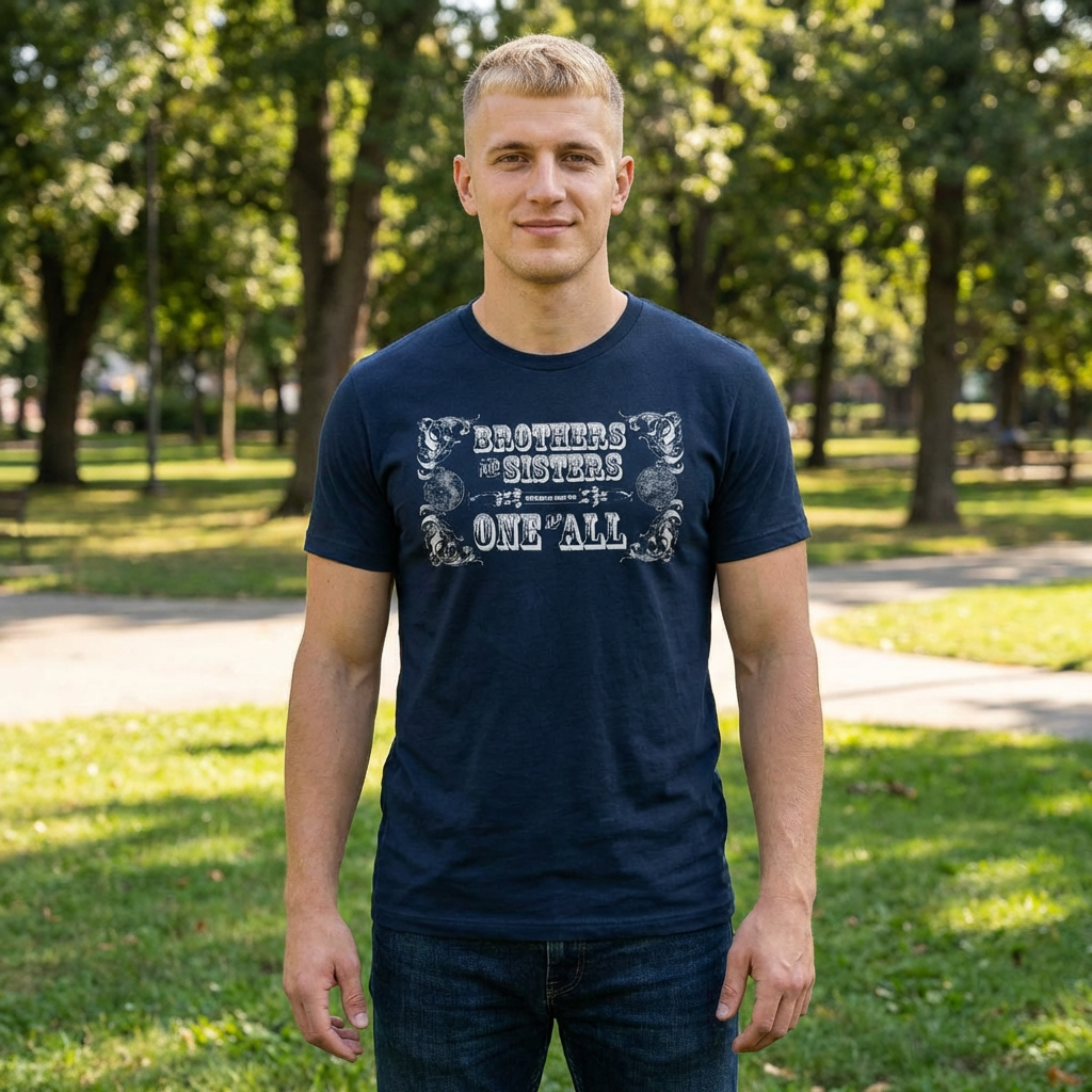 Brothers and Sisters (100% Cotton) - Gen 1:26-30 product thumbnail image Brothers and Sisters (100% Cotton) - Gen 1:26-30 product thumbnail image