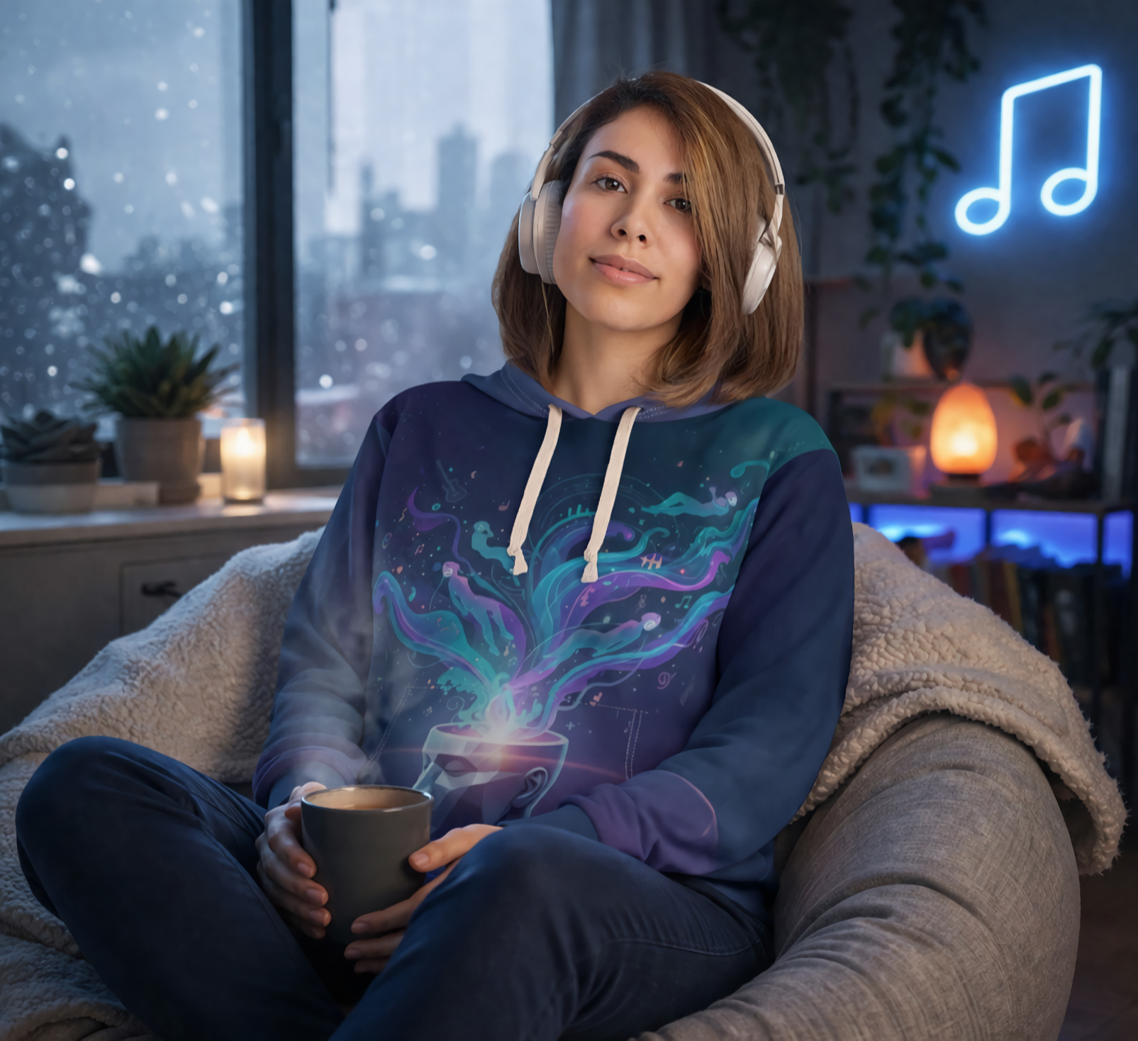 Unconscious Sonic Adventures - Cosmic Head Art Pullover product thumbnail image Unconscious Sonic Adventures - Cosmic Head Art Pullover product thumbnail image