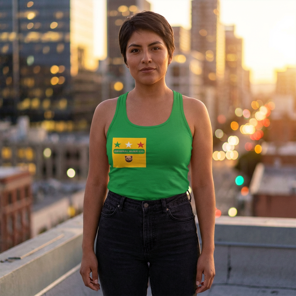 Cinco de Mayo "General Suge Co." Women's Racerback Tank product thumbnail image Cinco de Mayo "General Suge Co." Women's Racerback Tank product thumbnail image