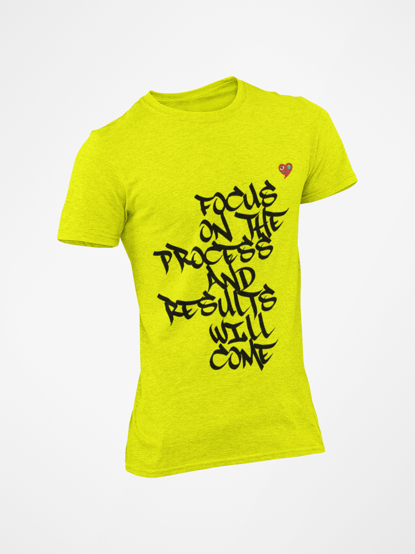Motivational Tee — "Focus on the Process and Results Will Come" Graphic Shirt product thumbnail image