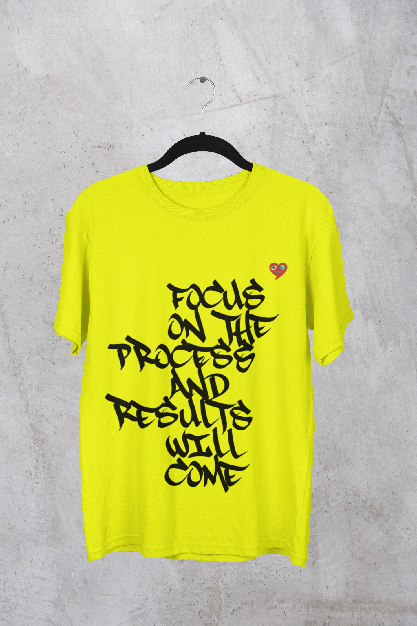 Motivational Tee — "Focus on the Process and Results Will Come" Graphic Shirt product thumbnail image Motivational Tee — "Focus on the Process and Results Will Come" Graphic Shirt product thumbnail image