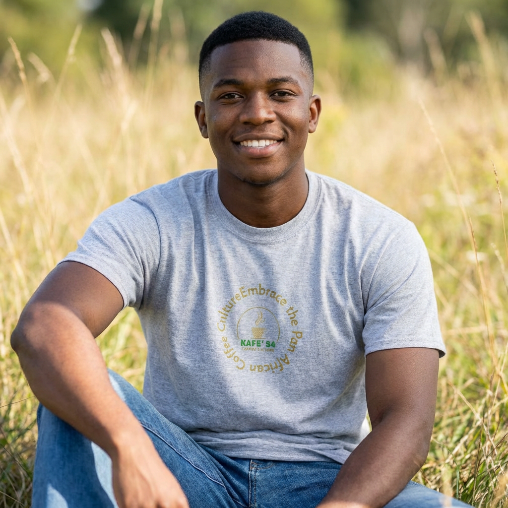 Pan-African Coffee Culture T-Shirt — Celebrate 54 Nations product thumbnail image Pan-African Coffee Culture T-Shirt — Celebrate 54 Nations product thumbnail image