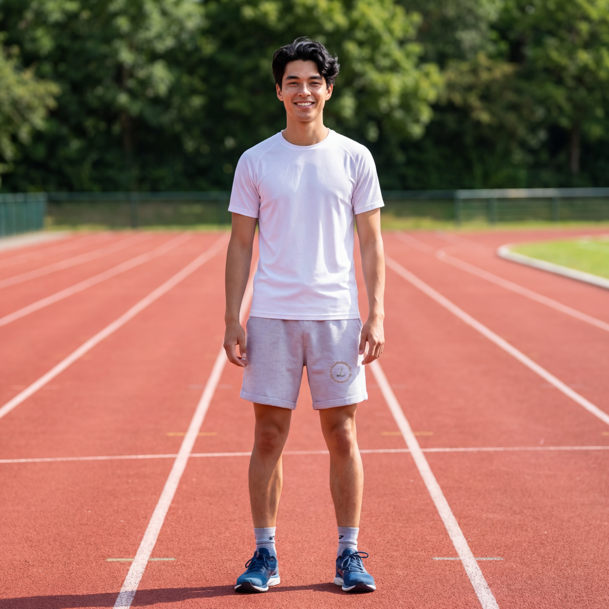Embroidered Club Logo Sweatshorts — Black Sponge Fleece Casual Shorts product thumbnail image Embroidered Club Logo Sweatshorts — Black Sponge Fleece Casual Shorts product thumbnail image