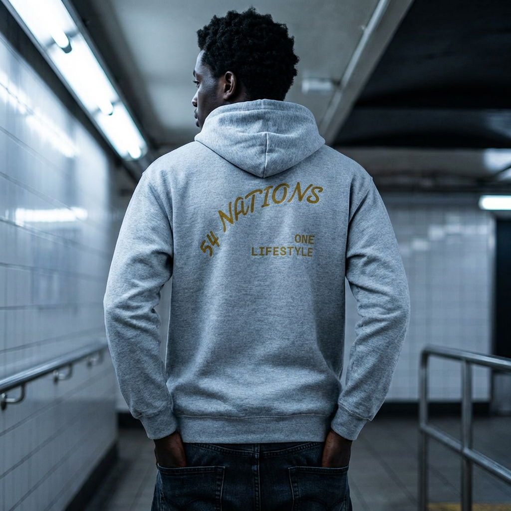 Coffee Culture Hoodie - 54 Nations Unisex Zip Sweatshirt, Gift for Coffee Lovers, Cozy Wear for Baristas, Casual Style for Any Occasion, Perfect [...] product thumbnail image