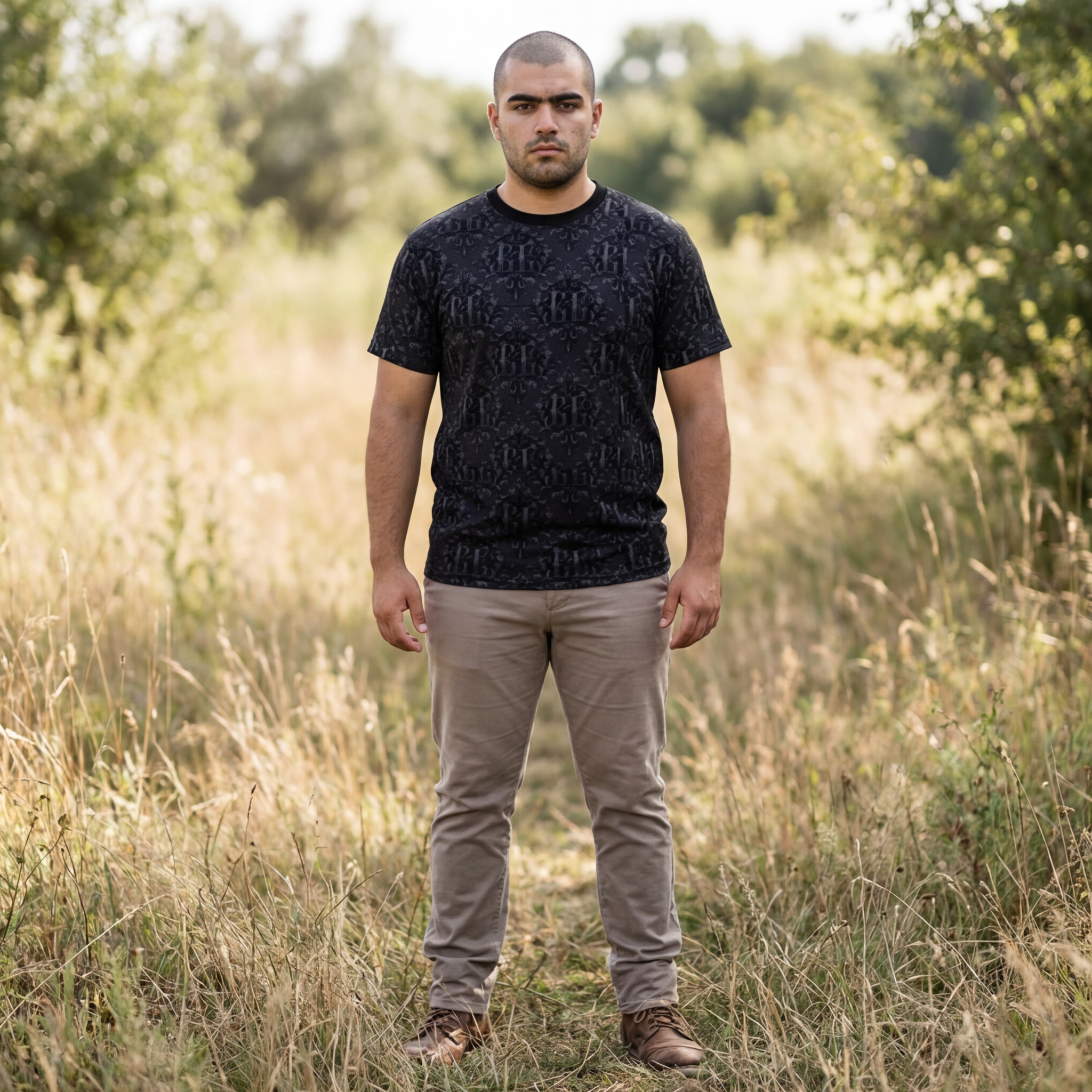 Country Lunatic Designer Print Tee