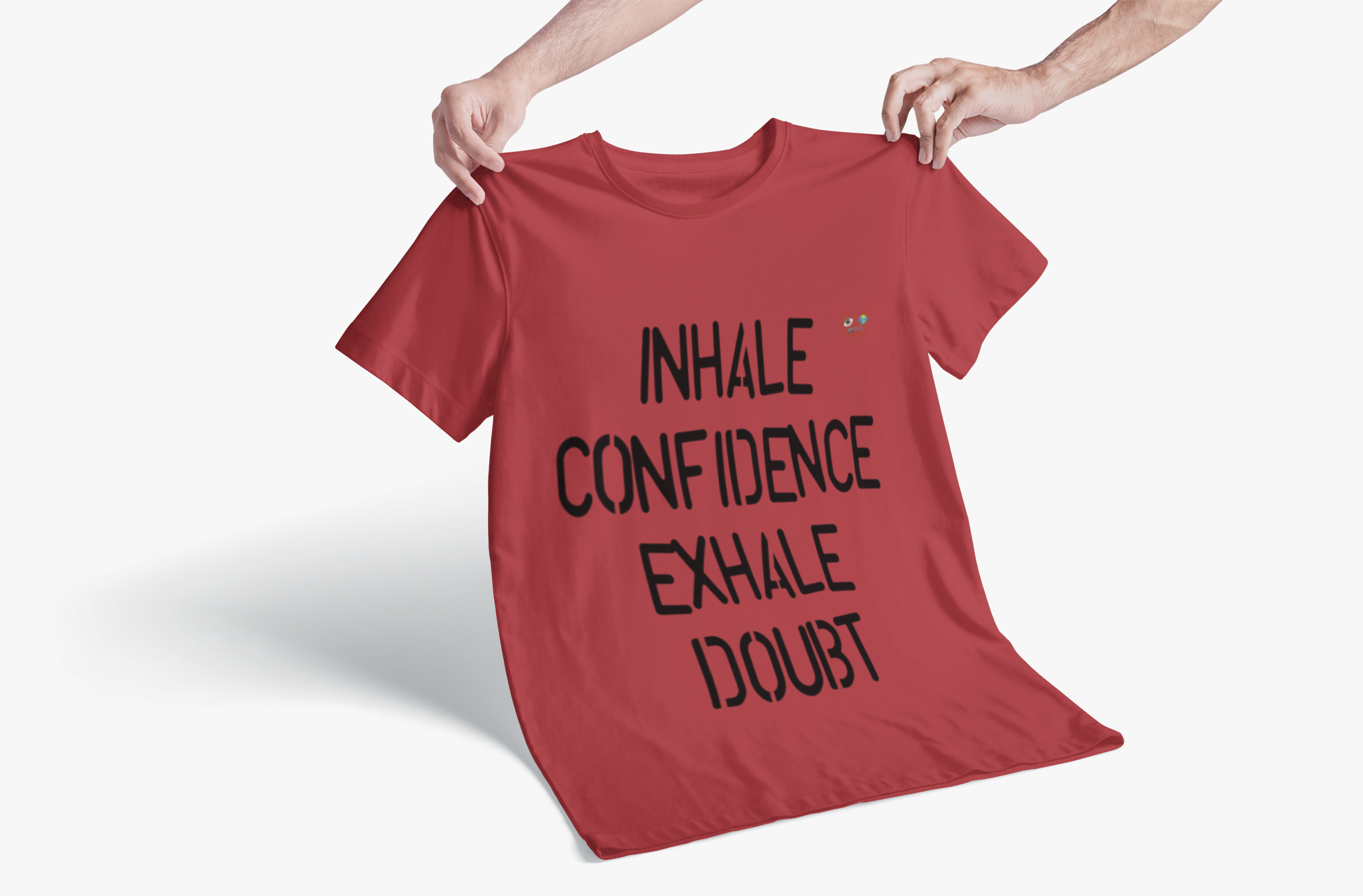 Inhale Confidence Exhale Doubt T-Shirt — Positive Affirmation Tee product thumbnail image Inhale Confidence Exhale Doubt T-Shirt — Positive Affirmation Tee product thumbnail image