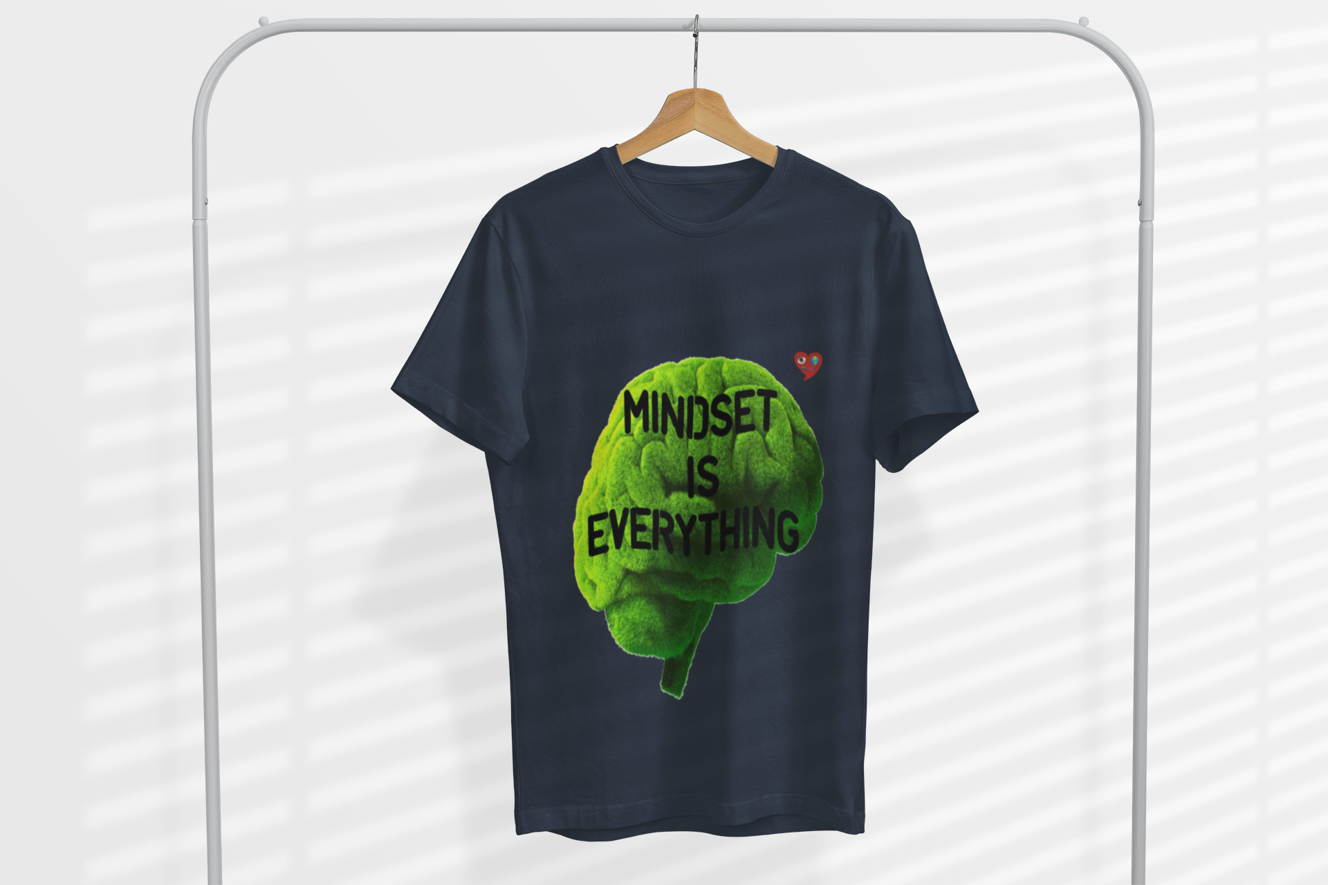Mindset Is Everything T-Shirt — Motivational Brain Graphic Tee product thumbnail image Mindset Is Everything T-Shirt — Motivational Brain Graphic Tee product thumbnail image