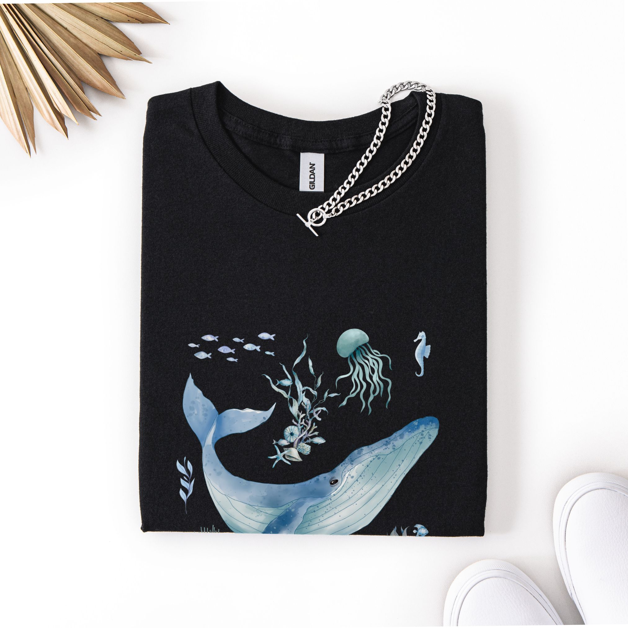Still Ocean Whale Tee product thumbnail image Still Ocean Whale Tee product thumbnail image