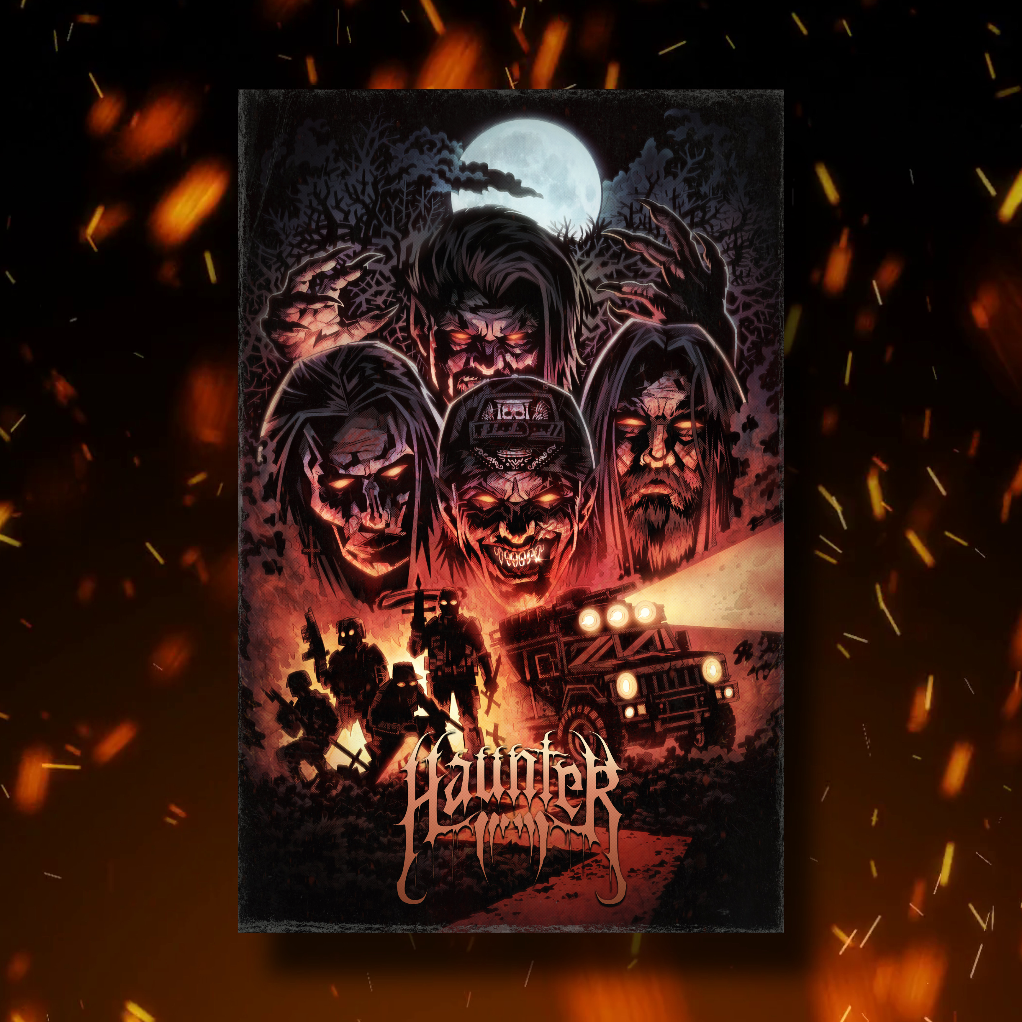 Hunter$ Art Poster product thumbnail image
