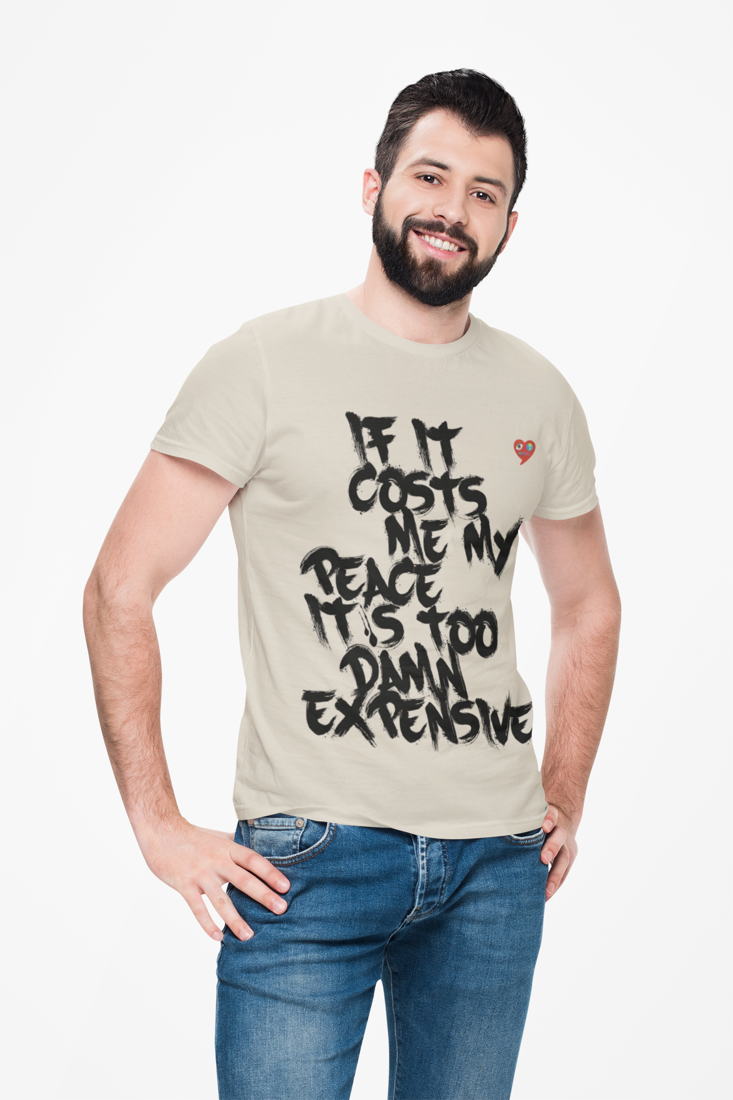 Graphic Tee — "If It Costs Me My Peace It’s Too Damn Expensive" product thumbnail image Graphic Tee — "If It Costs Me My Peace It’s Too Damn Expensive" product thumbnail image