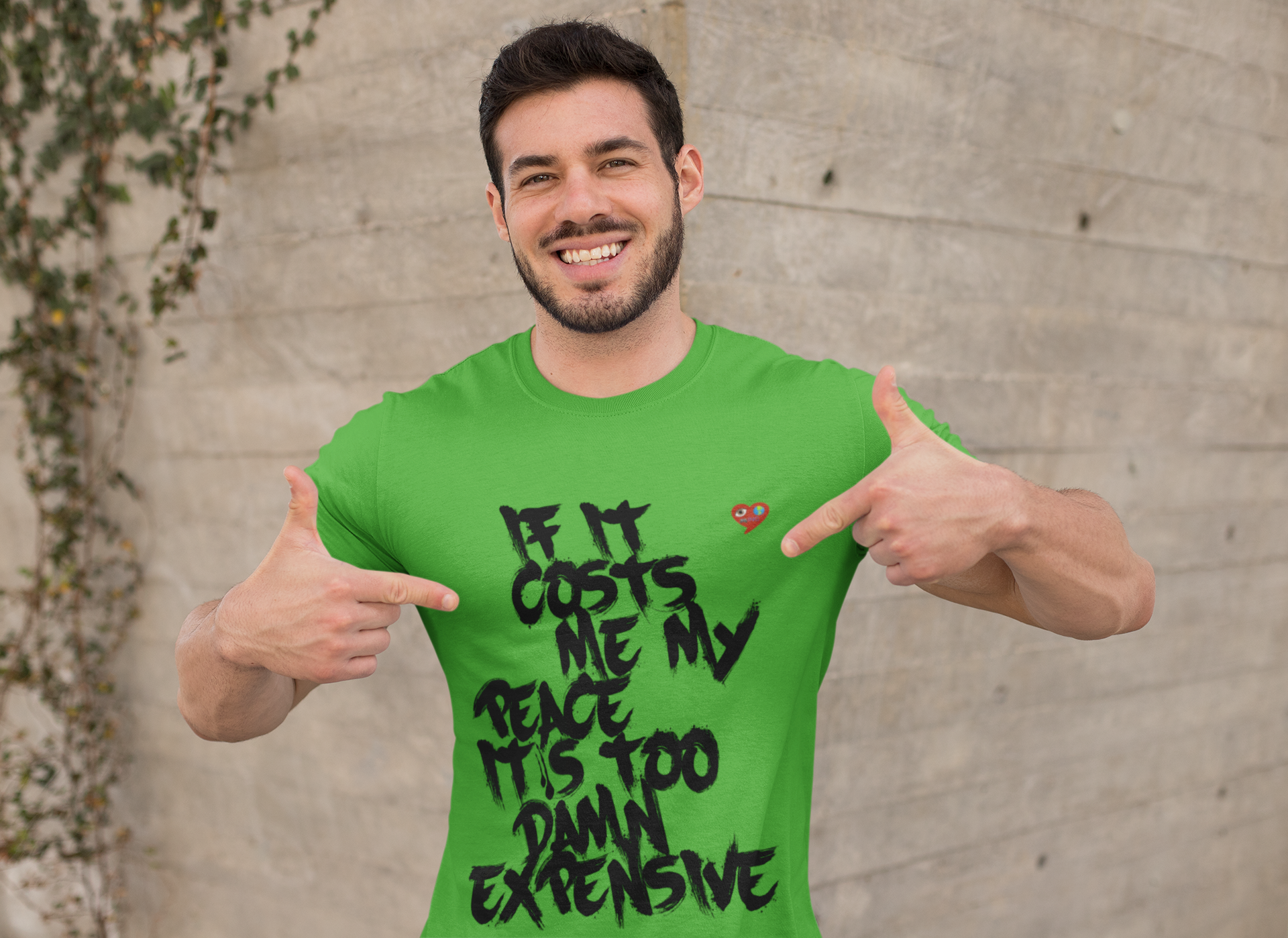 Graphic Tee — "If It Costs Me My Peace It’s Too Damn Expensive" product thumbnail image