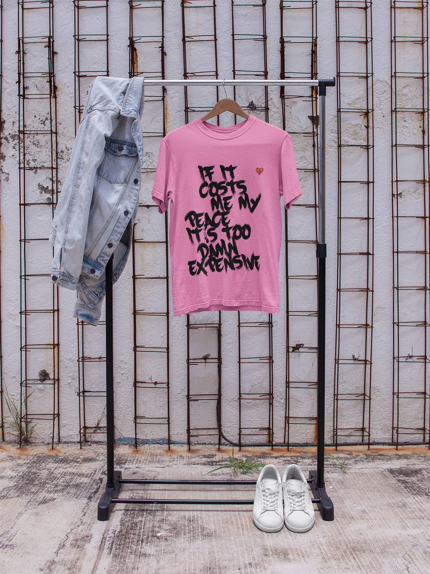 Graphic Tee — "If It Costs Me My Peace It’s Too Damn Expensive" product thumbnail image Graphic Tee — "If It Costs Me My Peace It’s Too Damn Expensive" product thumbnail image