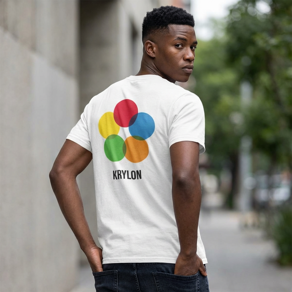Krylon Paint Dot Logo Tee — Graphic T-Shirt product thumbnail image