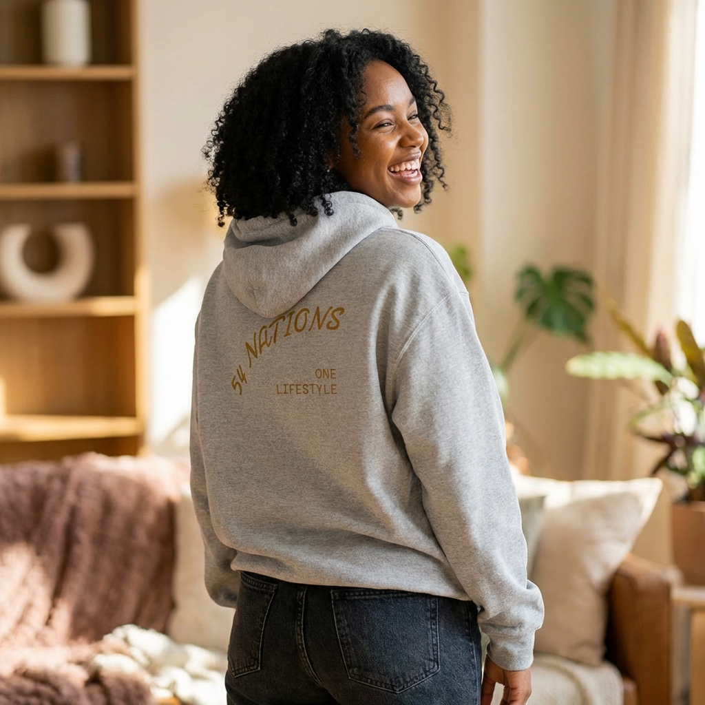 Coffee Culture 54 Nations Hooded Sweatshirt, Unisex Pullover, Cozy Sweatshirt, Gift for Coffee Lovers, Casual Hoodie product thumbnail image