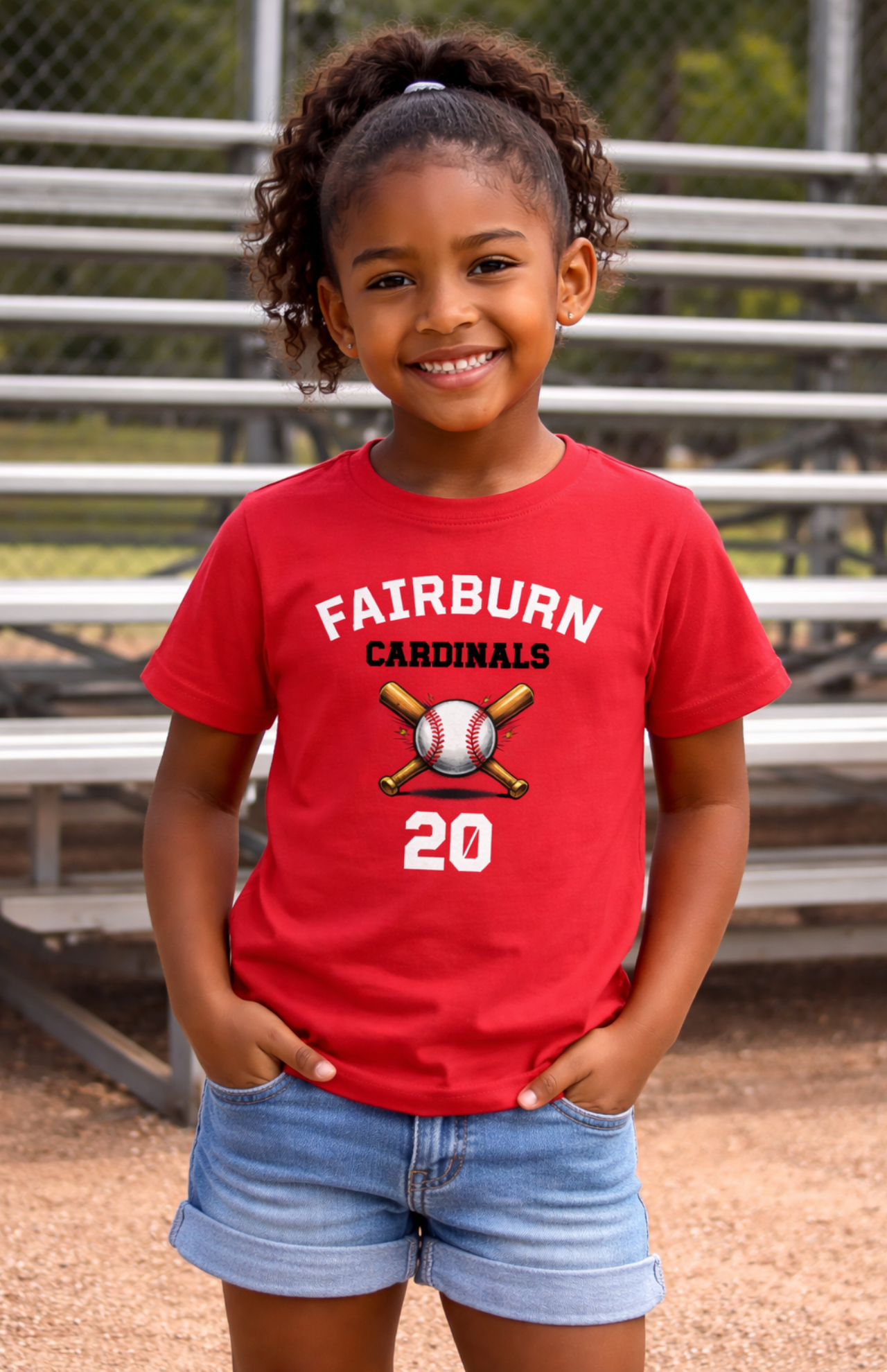 Fairburn Cardinals Kids Tee product thumbnail image Fairburn Cardinals Kids Tee product thumbnail image
