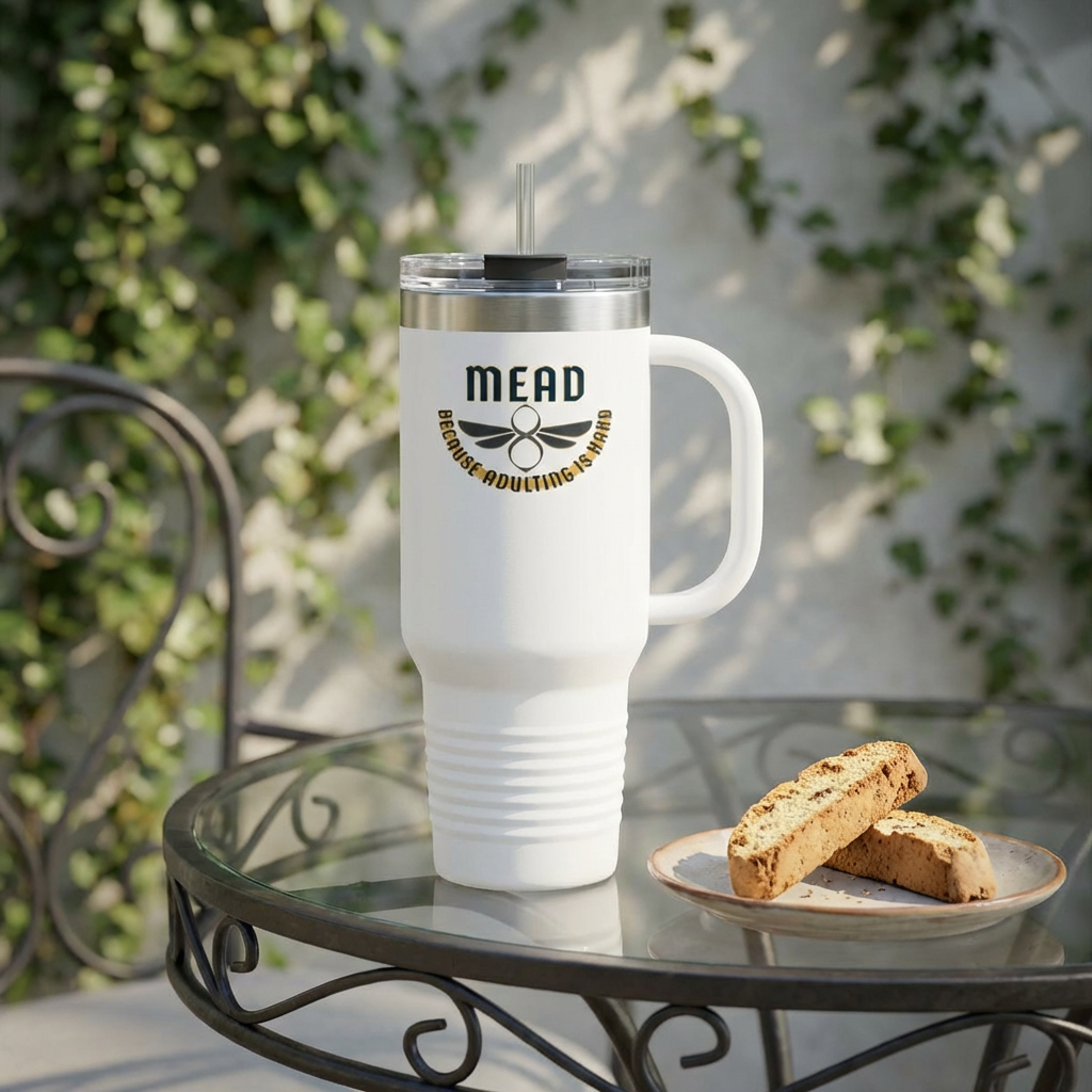 Adulting Insulated Travel Mug, 40oz product thumbnail image