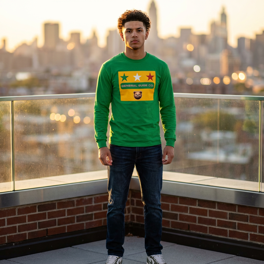 Cinco de Mayo "General Suge Co." Long Sleeve Tee product thumbnail image