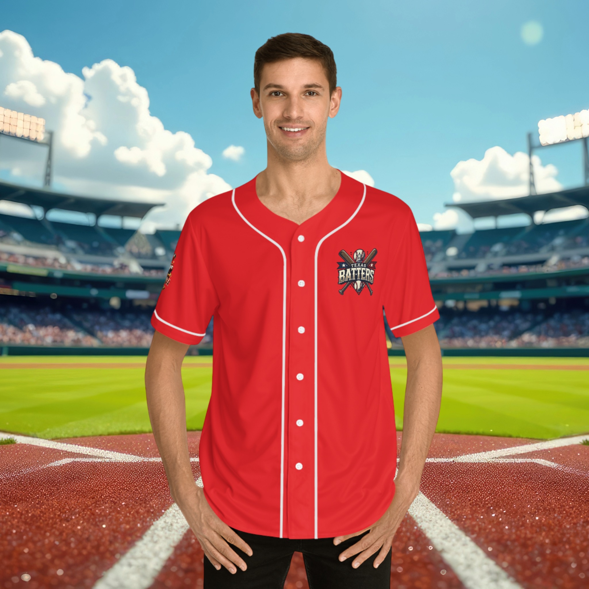 Personalized Men's Baseball Jersey product thumbnail image Personalized Men's Baseball Jersey product thumbnail image