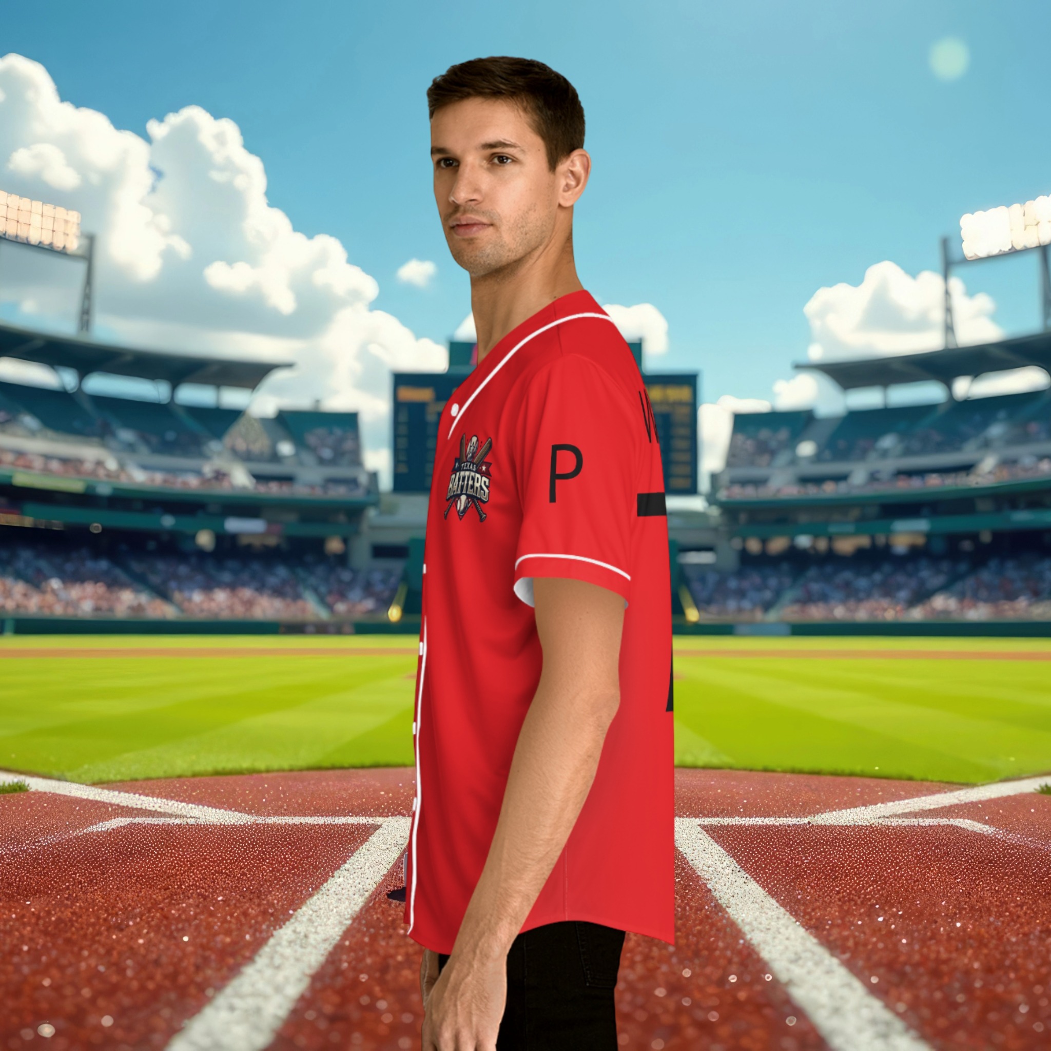 Personalized Men's Baseball Jersey product thumbnail image Personalized Men's Baseball Jersey product thumbnail image