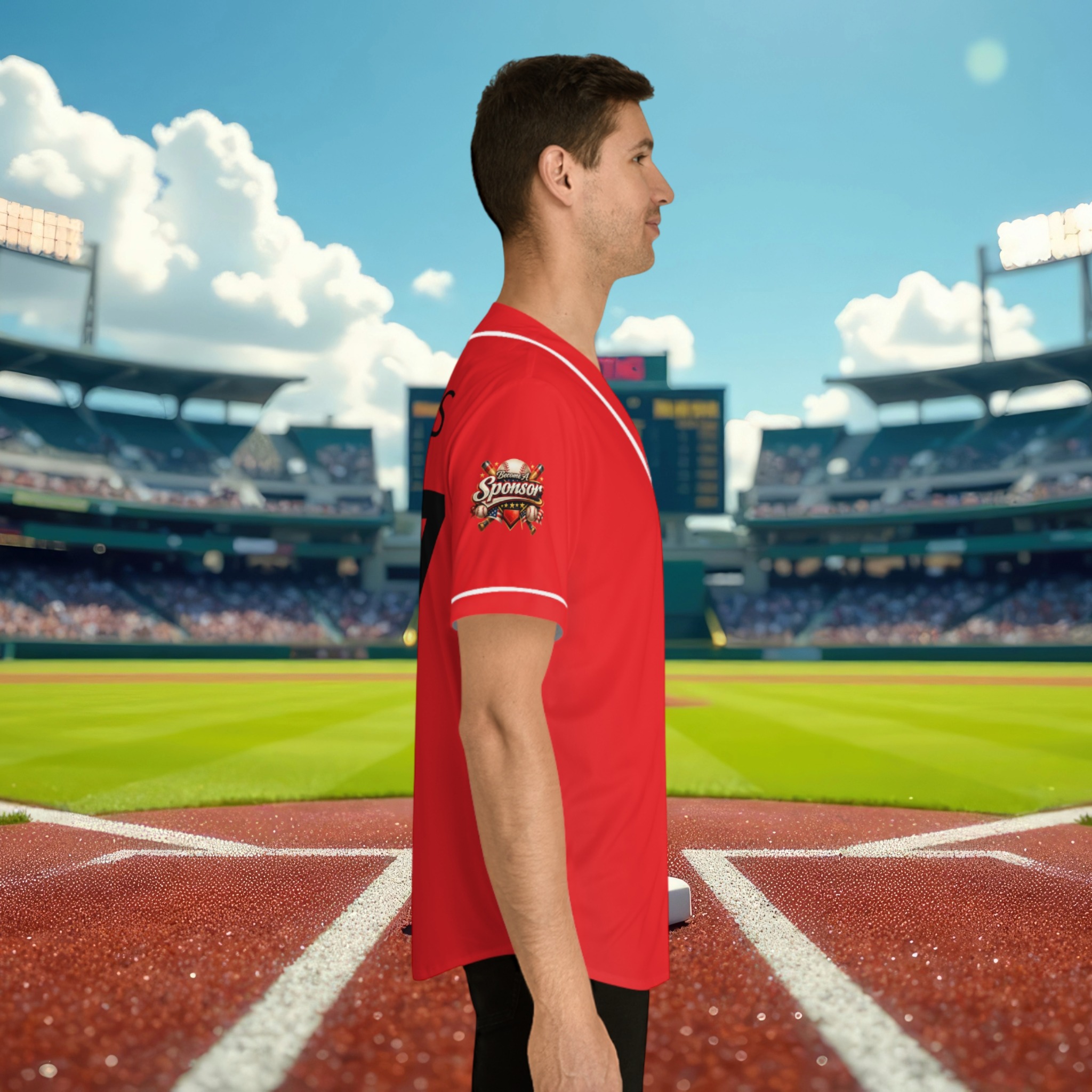 Personalized Men's Baseball Jersey product thumbnail image