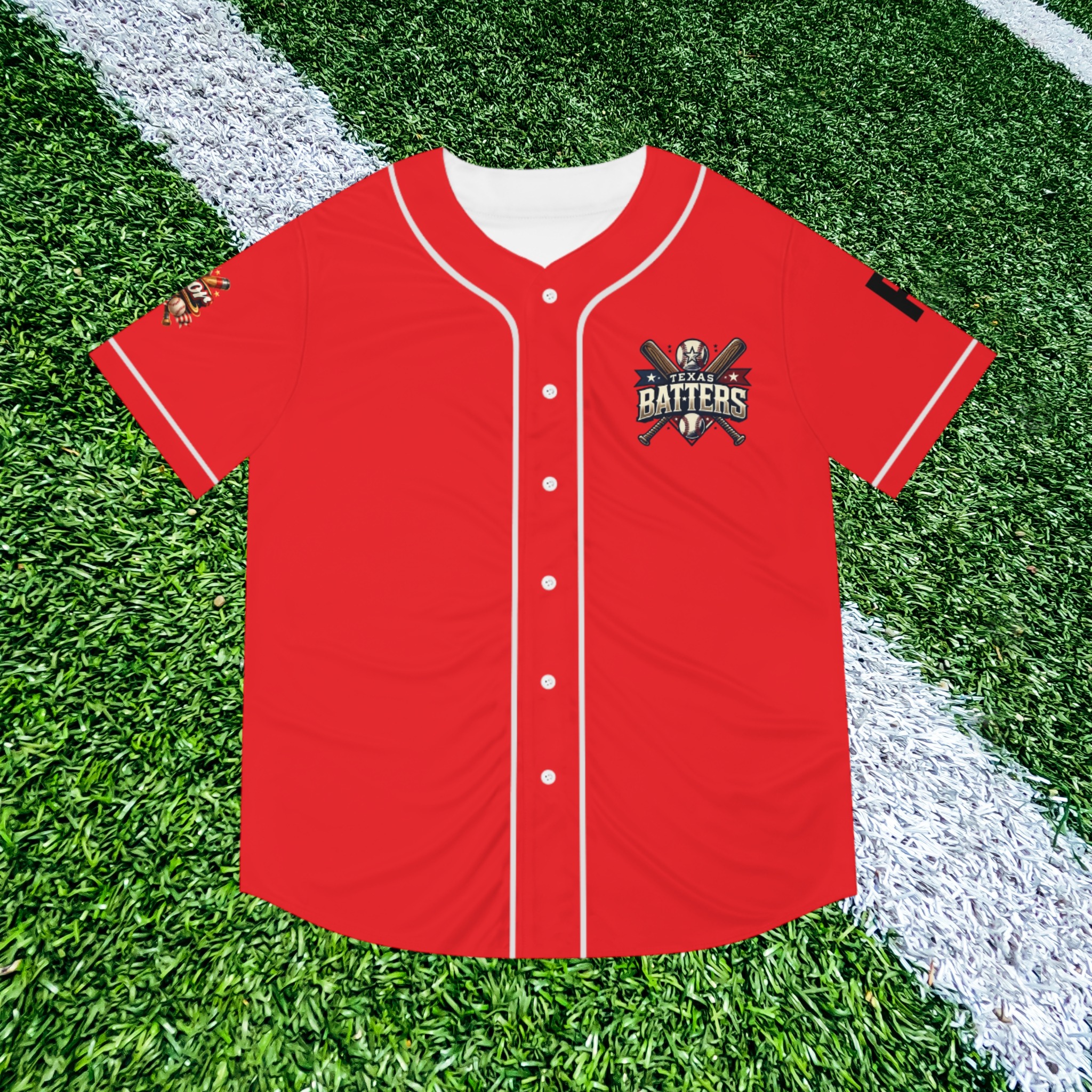 Personalized Men's Baseball Jersey Personalized Men's Baseball Jersey