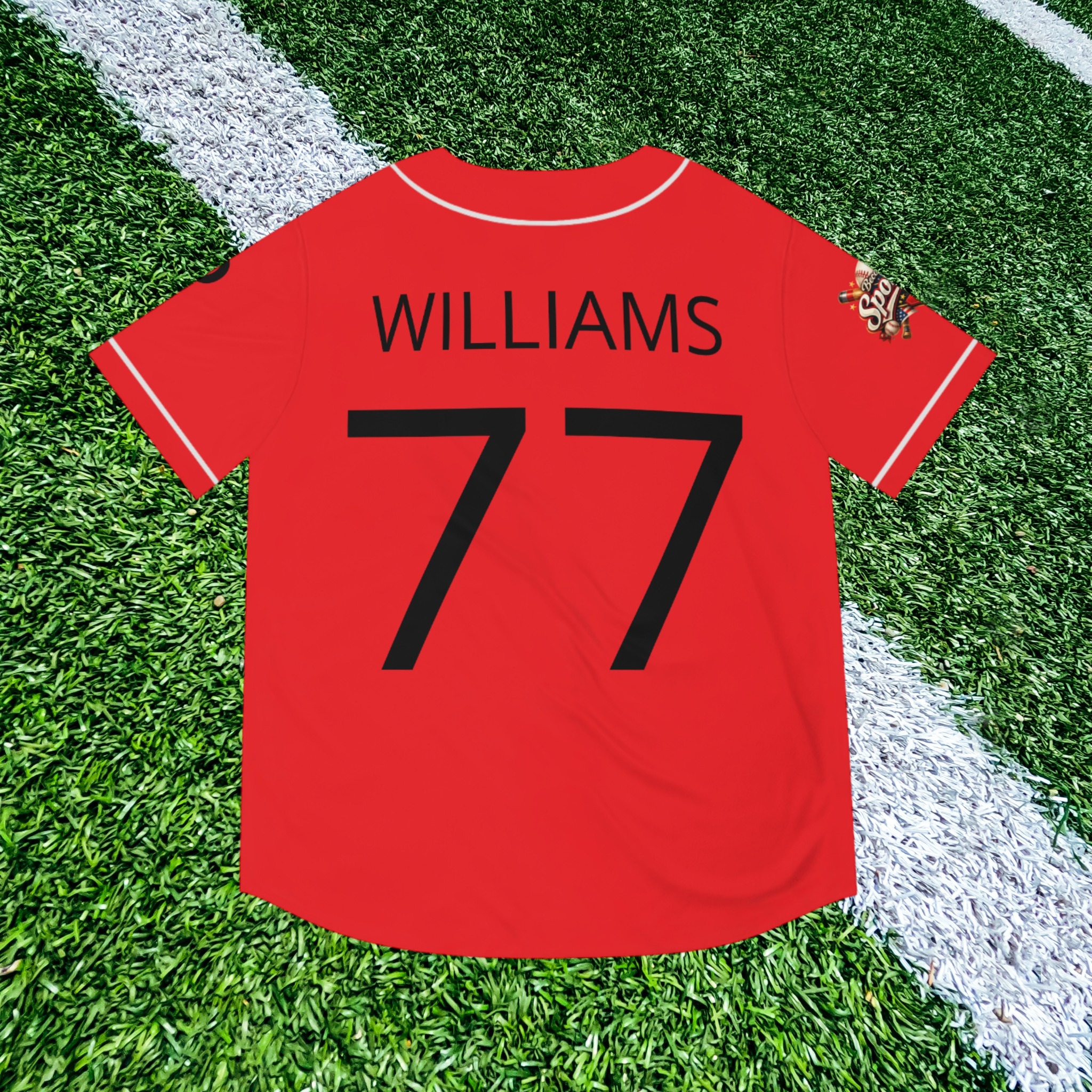 Personalized Men's Baseball Jersey product thumbnail image
