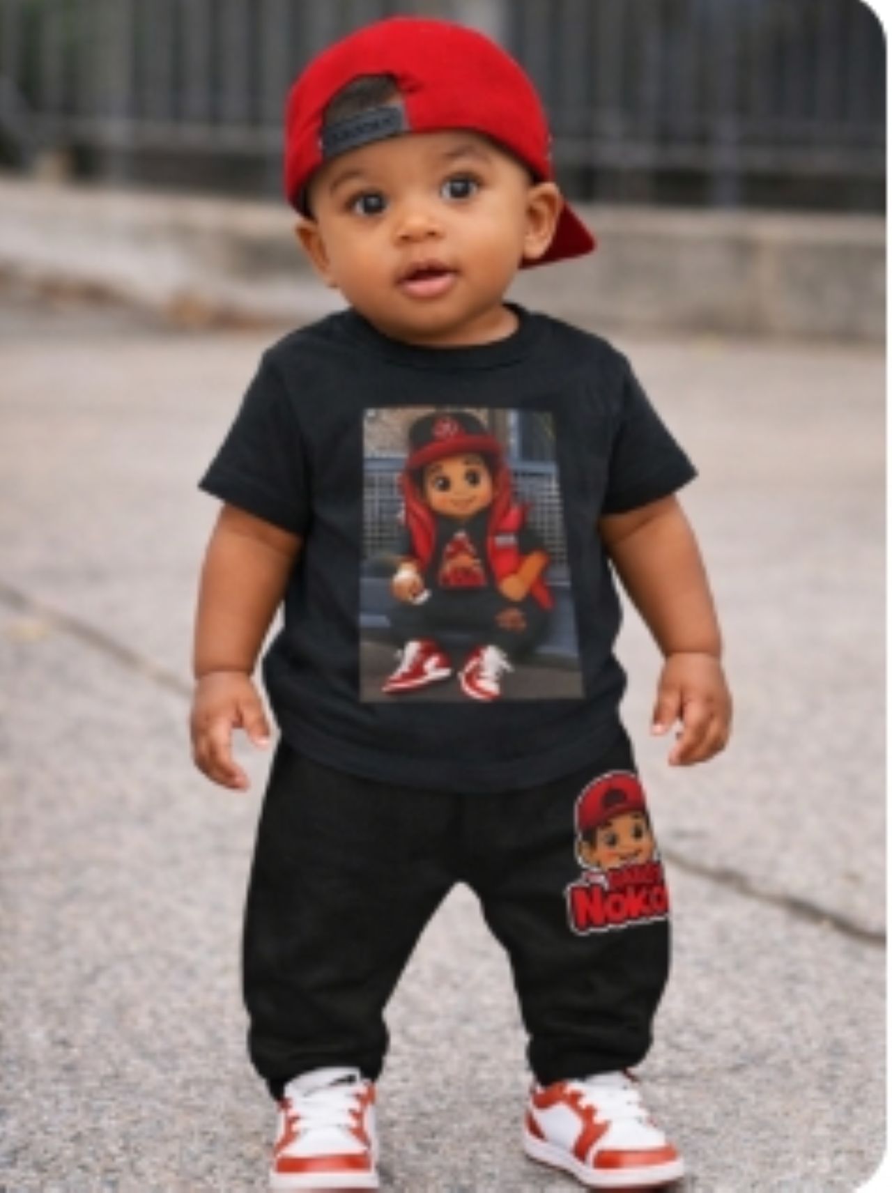 Infant Tee — 'Baby Nokop' Cute Streetwear Graphic product thumbnail image Infant Tee — 'Baby Nokop' Cute Streetwear Graphic product thumbnail image