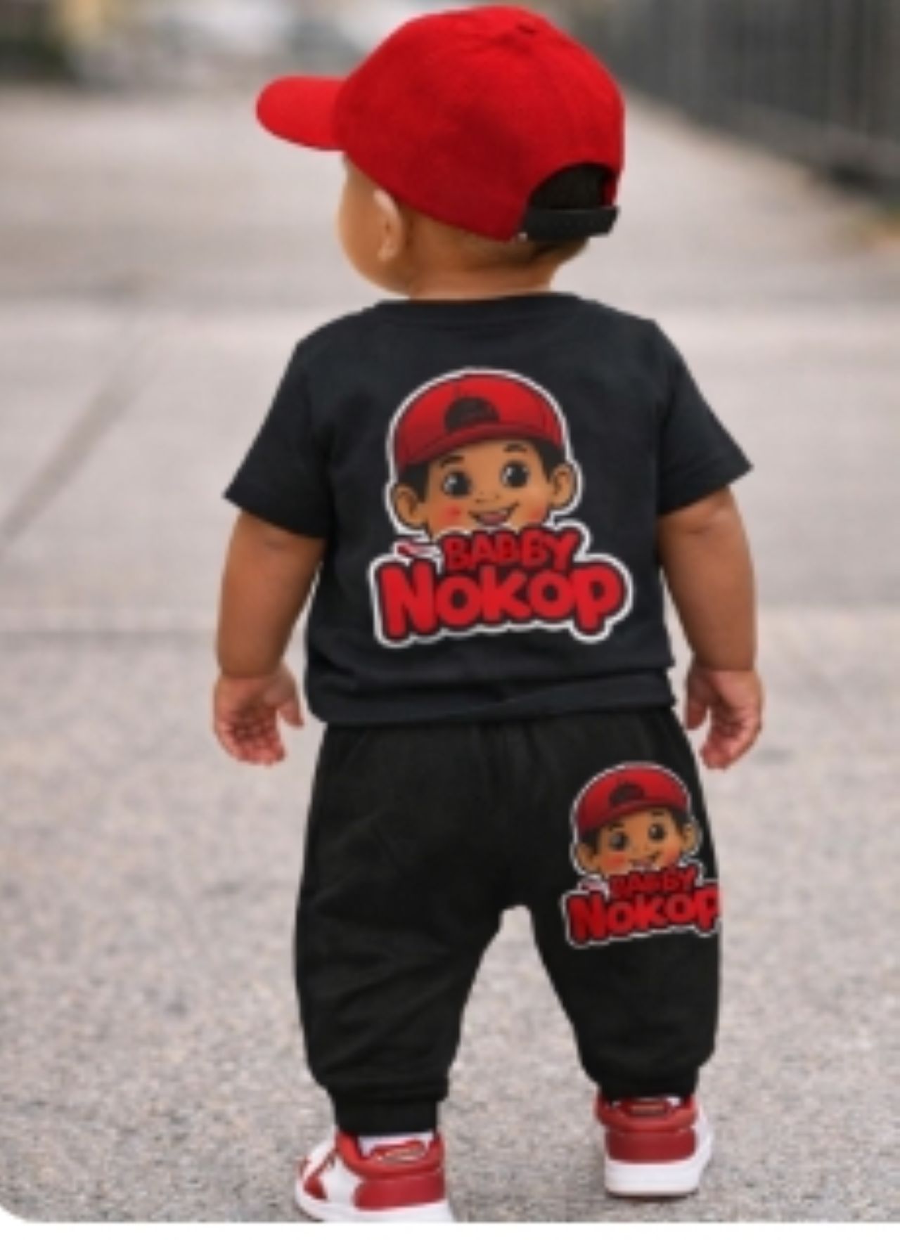 Infant Tee — 'Baby Nokop' Cute Streetwear Graphic product thumbnail image Infant Tee — 'Baby Nokop' Cute Streetwear Graphic product thumbnail image