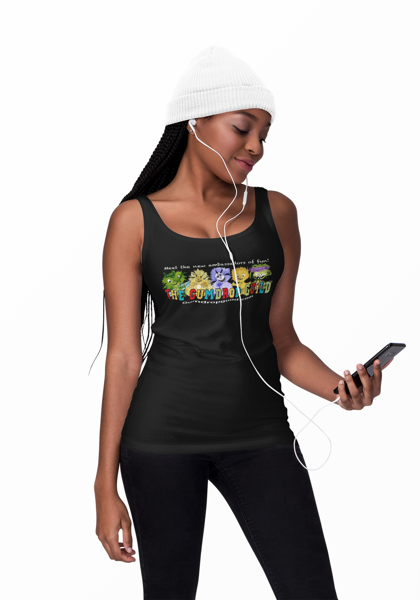 Gumdrop guild Women's Ideal Racerback Tank