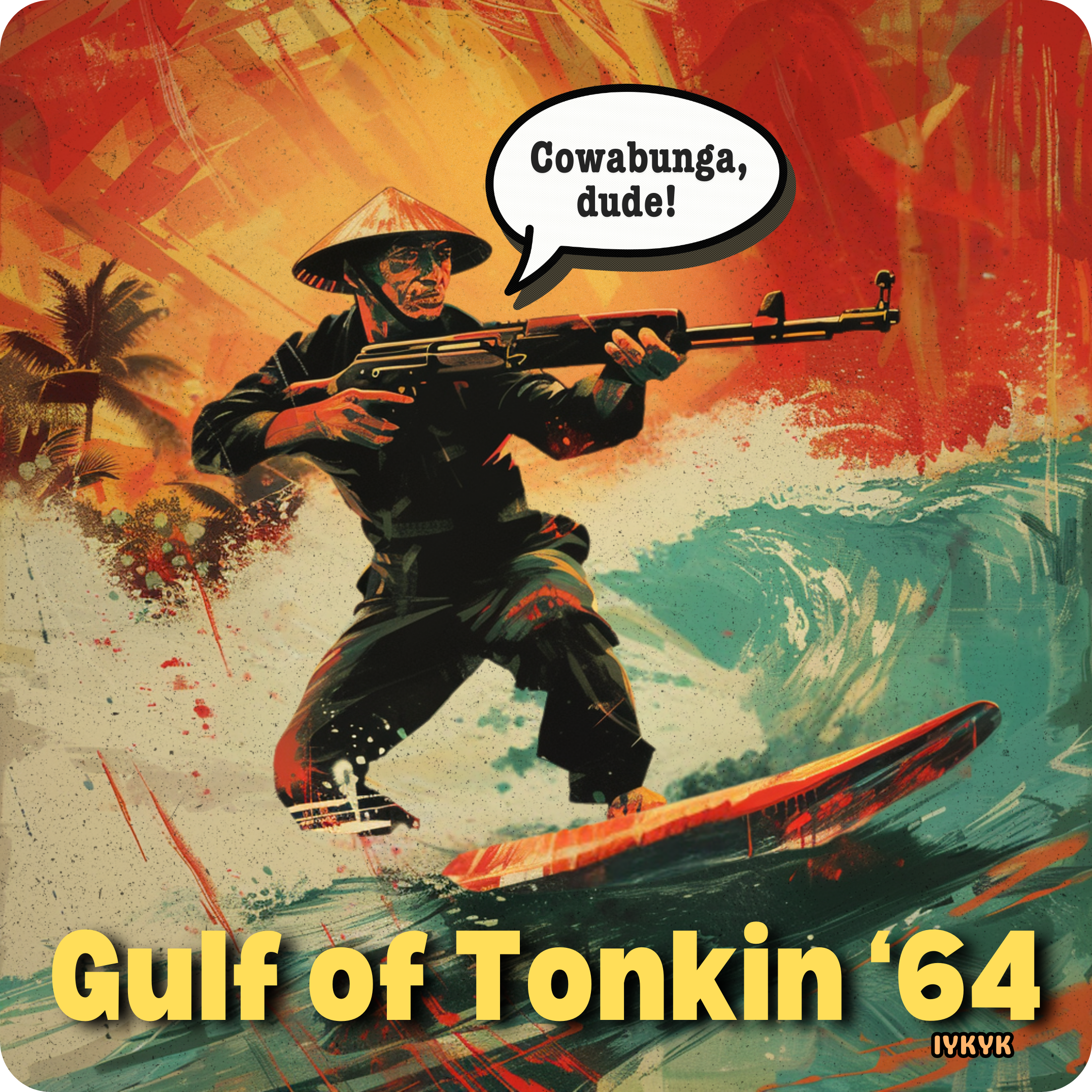 Gulf of Tonkin Incident Unisex Tee product thumbnail image