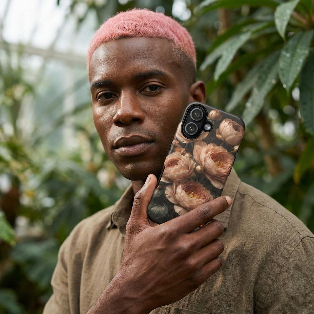 Vintage Blush Peony Tough Case