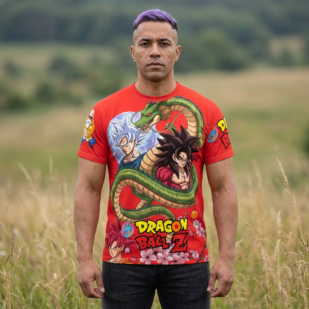Dragon Ball Z Red Crewneck Tee – Goku, Shenron & Sakura All-Over Print product thumbnail image Dragon Ball Z Red Crewneck Tee – Goku, Shenron & Sakura All-Over Print product thumbnail image