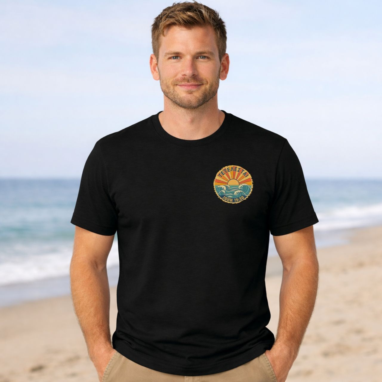 'It Is Finished' Short Sleeve Tee product thumbnail image 'It Is Finished' Short Sleeve Tee product thumbnail image