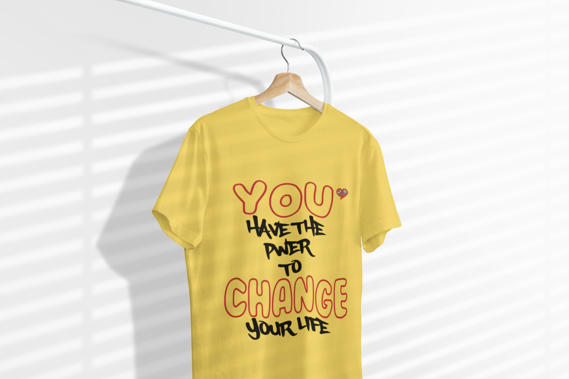 Motivational Tee — "You Have the Power to Change Your Life" Inspirational T-Shirt product thumbnail image
