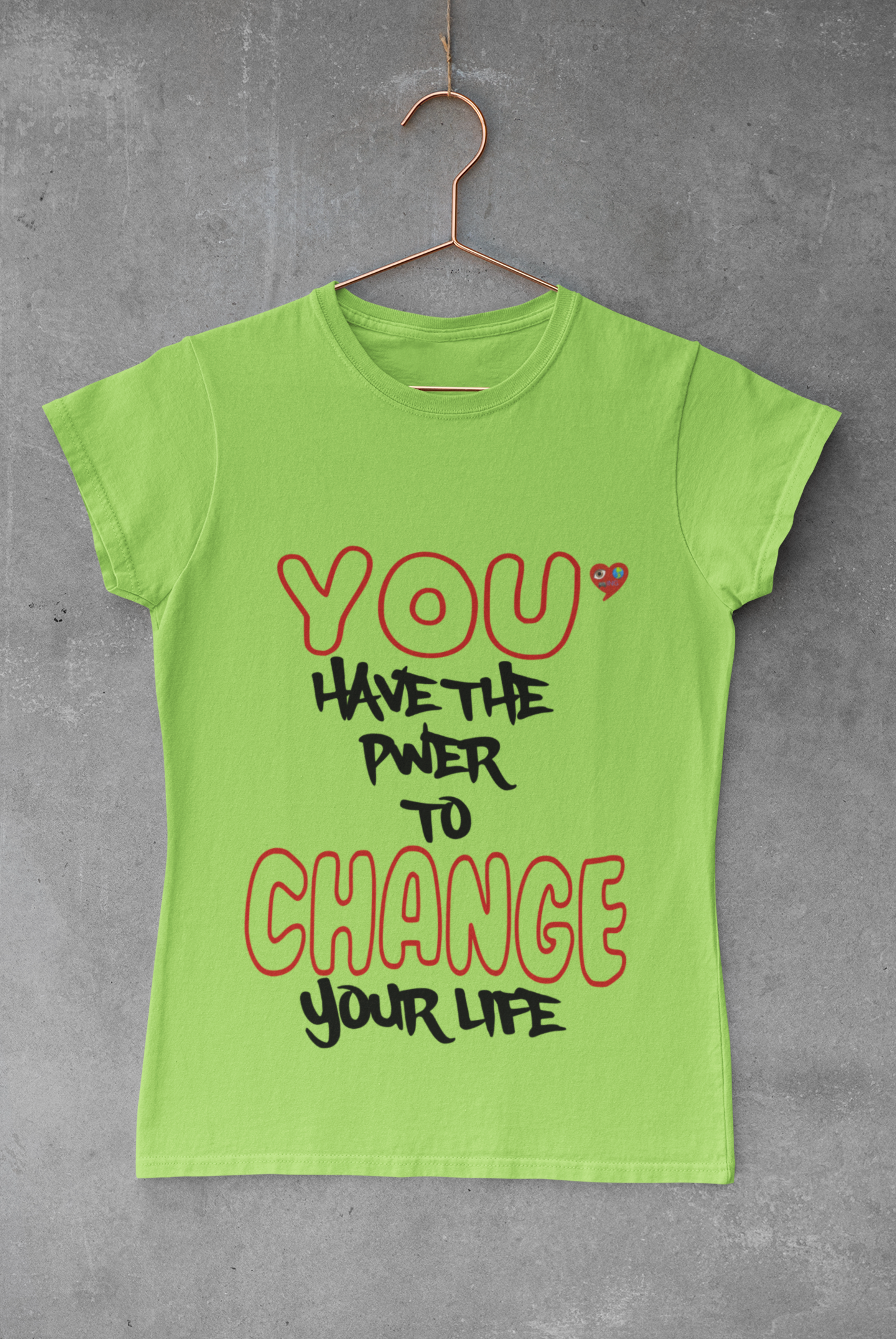 Motivational Tee — "You Have the Power to Change Your Life" Inspirational T-Shirt product thumbnail image