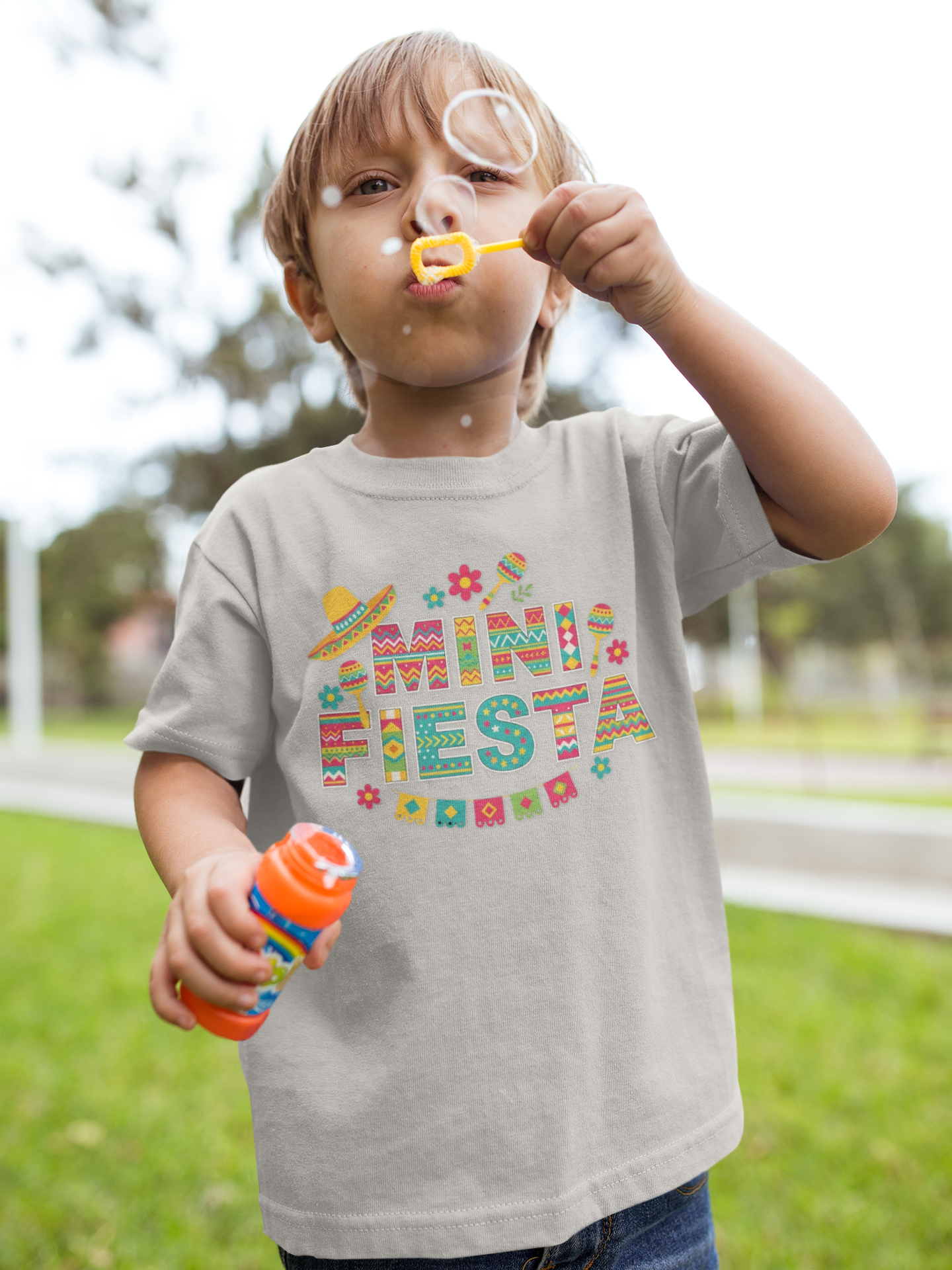 Mini Fiesta Toddler Shirt, Cinco de Mayo Kids Tee, Fiesta Party Shirt for Kids, Mexican Fiesta Outfit, Toddler Graphic Tee, Bright Festive Shirt product thumbnail image