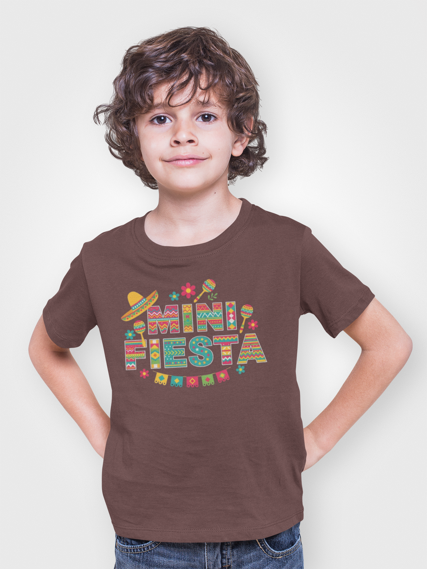 Mini Fiesta Toddler Shirt, Cinco de Mayo Kids Tee, Fiesta Party Shirt for Kids, Mexican Fiesta Outfit, Toddler Graphic Tee, Bright Festive Shirt product thumbnail image