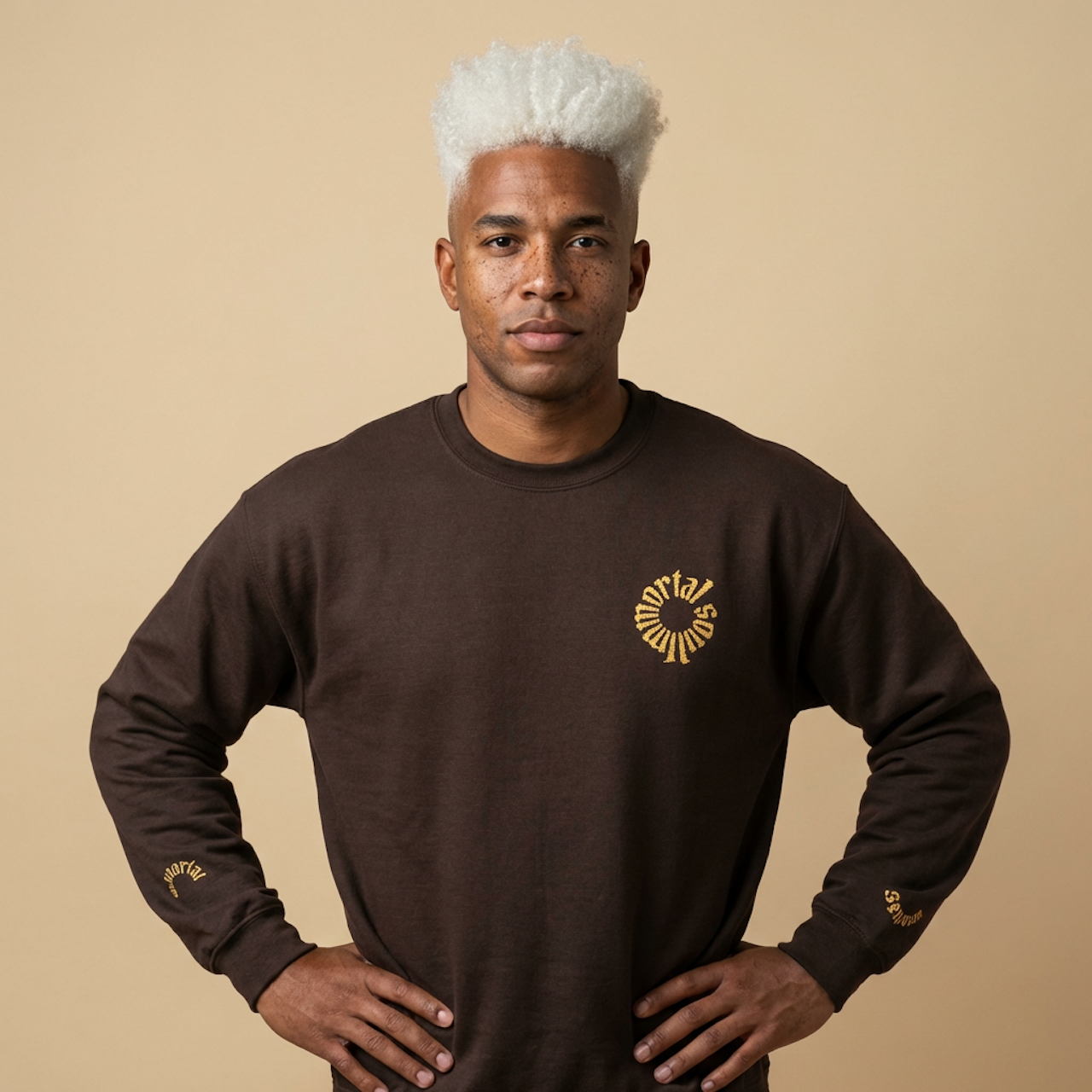 Immortal Soul embroidered Sweatshirt product thumbnail image