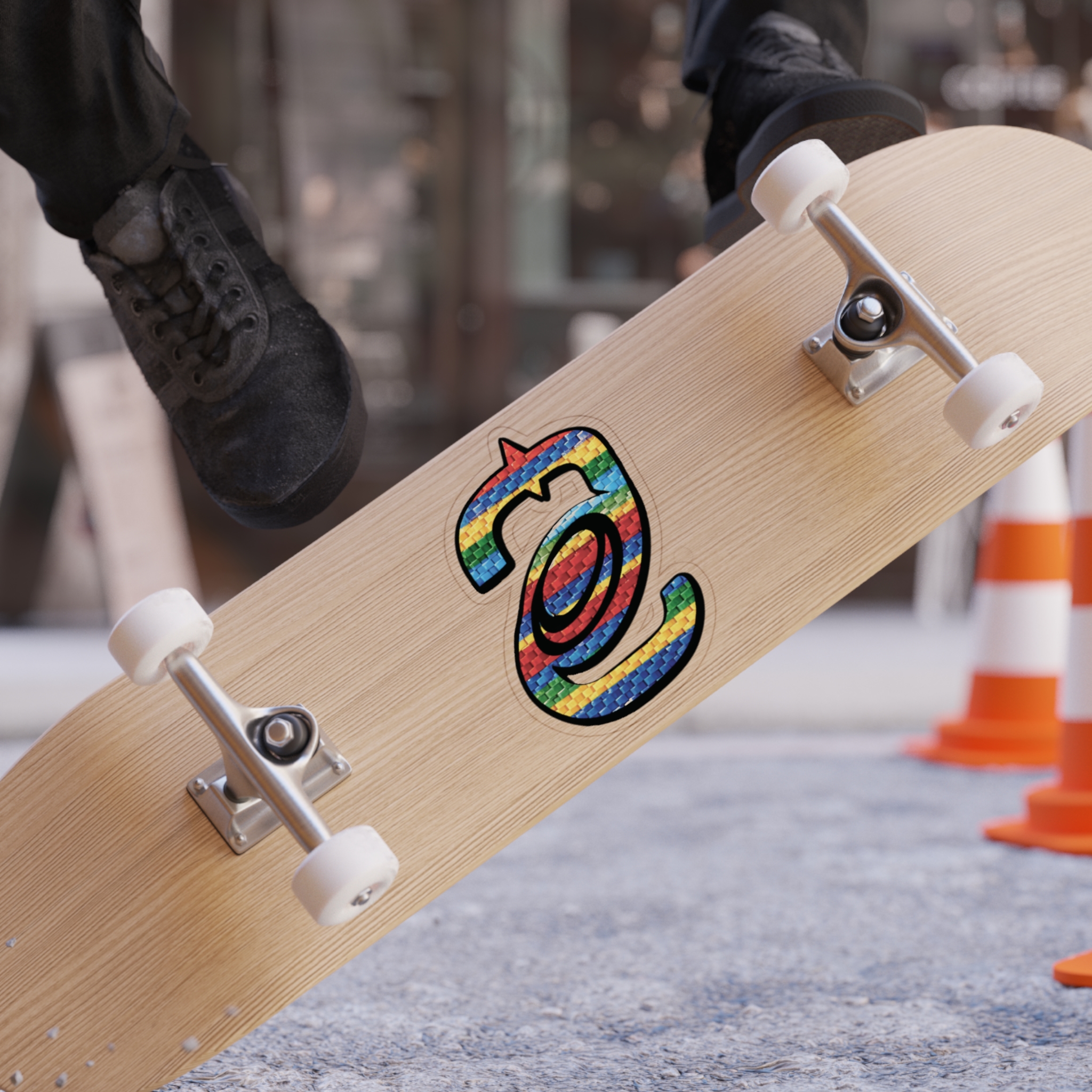 Custom Transparent Outdoor Stickers, Die-Cut product thumbnail image