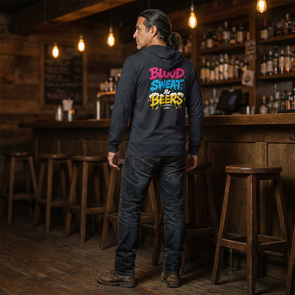 ADG — Blood Sweat &amp; Beers Sweatshirt product thumbnail image