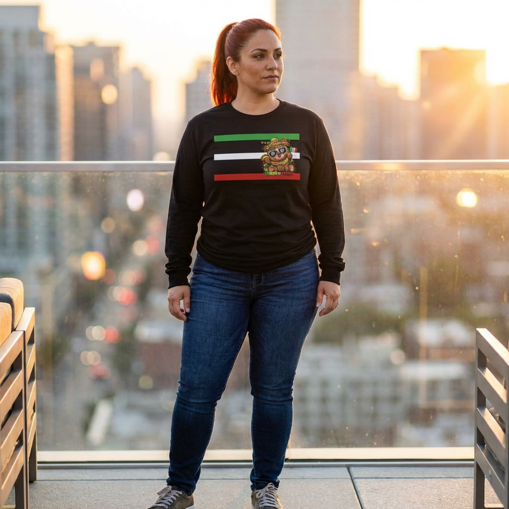 Cinco de Mayo 'Bring Out the Teddy' Long Sleeve Tee product thumbnail image Cinco de Mayo 'Bring Out the Teddy' Long Sleeve Tee product thumbnail image