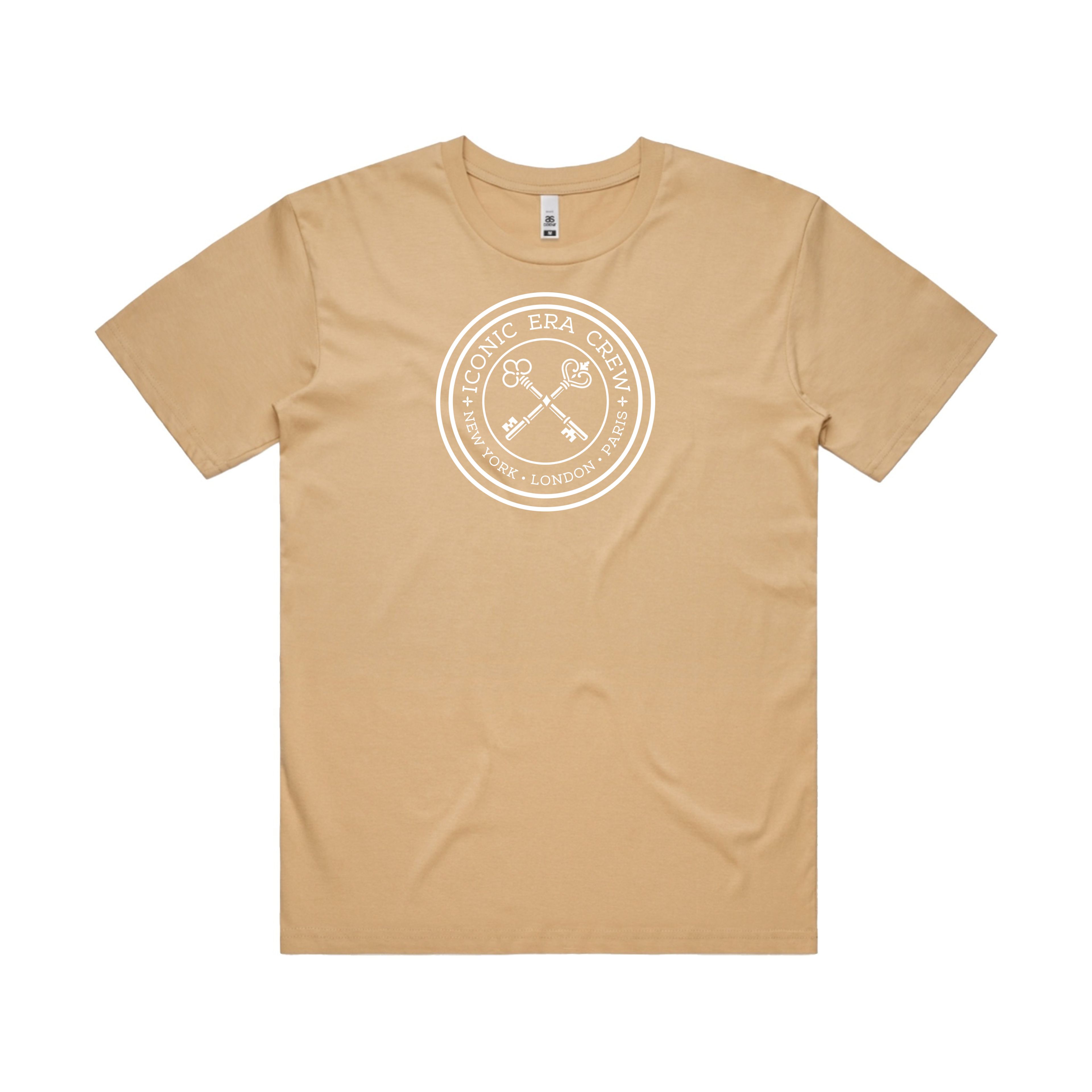The "Original' Legacy Crest Iconic Era Crew tee - Creamy Oat product thumbnail image