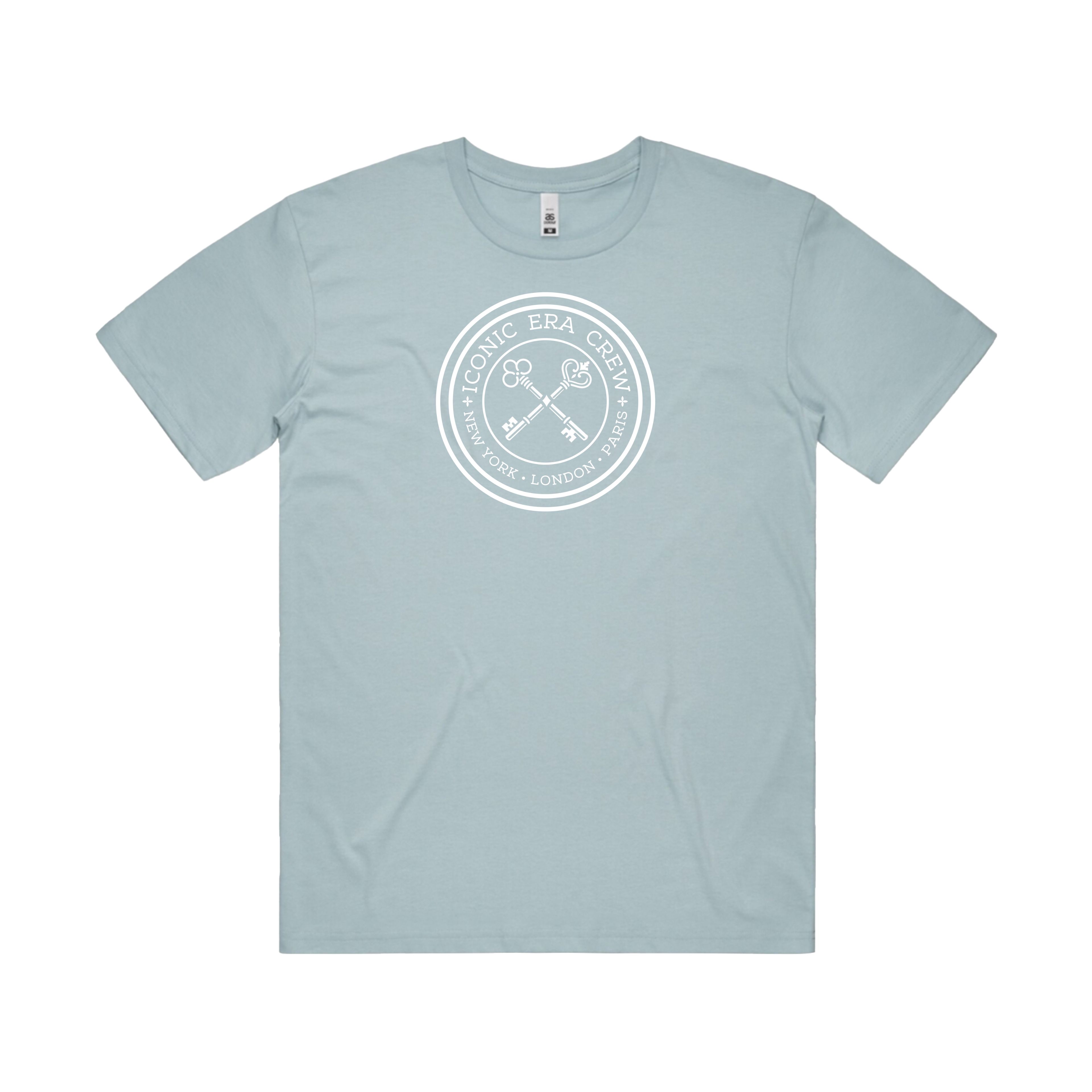 The "Original' Legacy Crest Iconic Era Crew tee - Blue Fog product thumbnail image