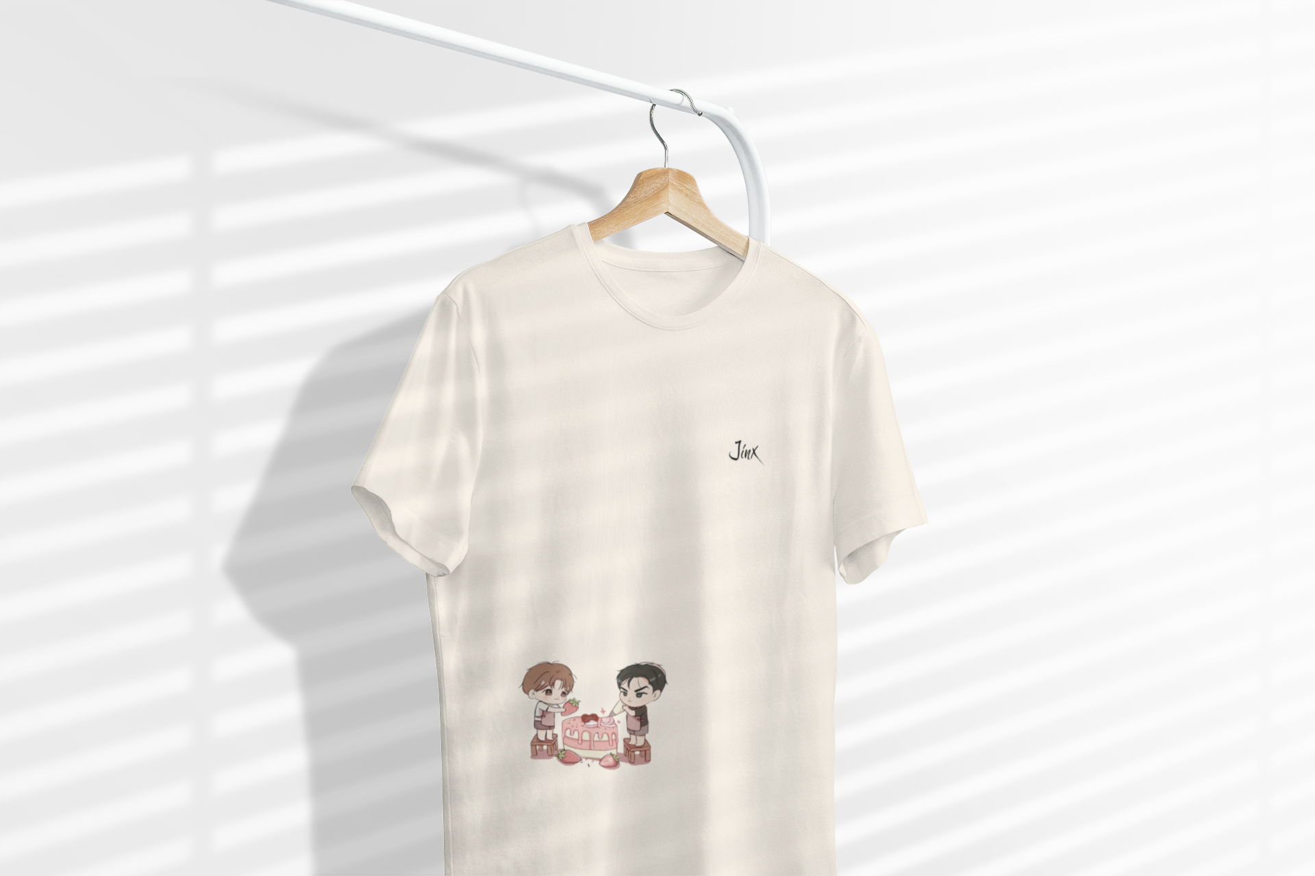 Jinx Manhwa Chibi Couple Shirt Comfort Colors 1717 Ivory Tee Cute BL Manga Inspired Kim Dan Joo Jaekyung Aesthetic Graphic Shirt Soft Washed Cotton Unisex T-Shirt product thumbnail image Jinx Manhwa Chibi Couple Shirt Comfort Colors 1717 Ivory Tee Cute BL Manga Inspired Kim Dan Joo Jaekyung Aesthetic Graphic Shirt Soft Washed Cotton Unisex T-Shirt product thumbnail image