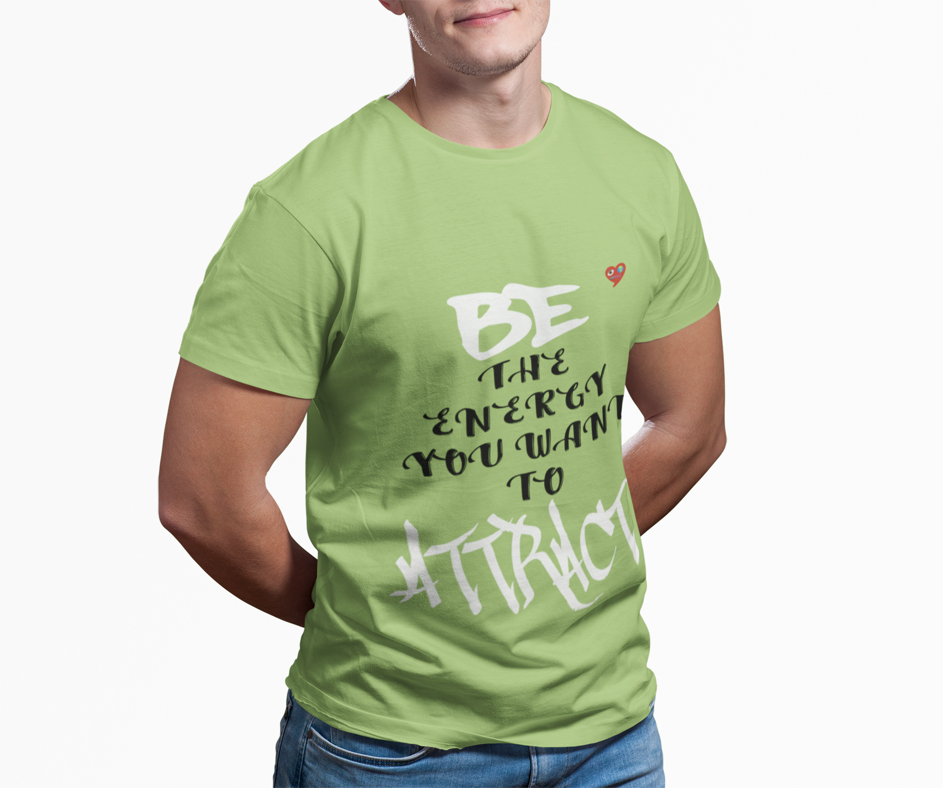 Be The Energy You Want to Atract Unisex Softstyle T-Shirt product thumbnail image