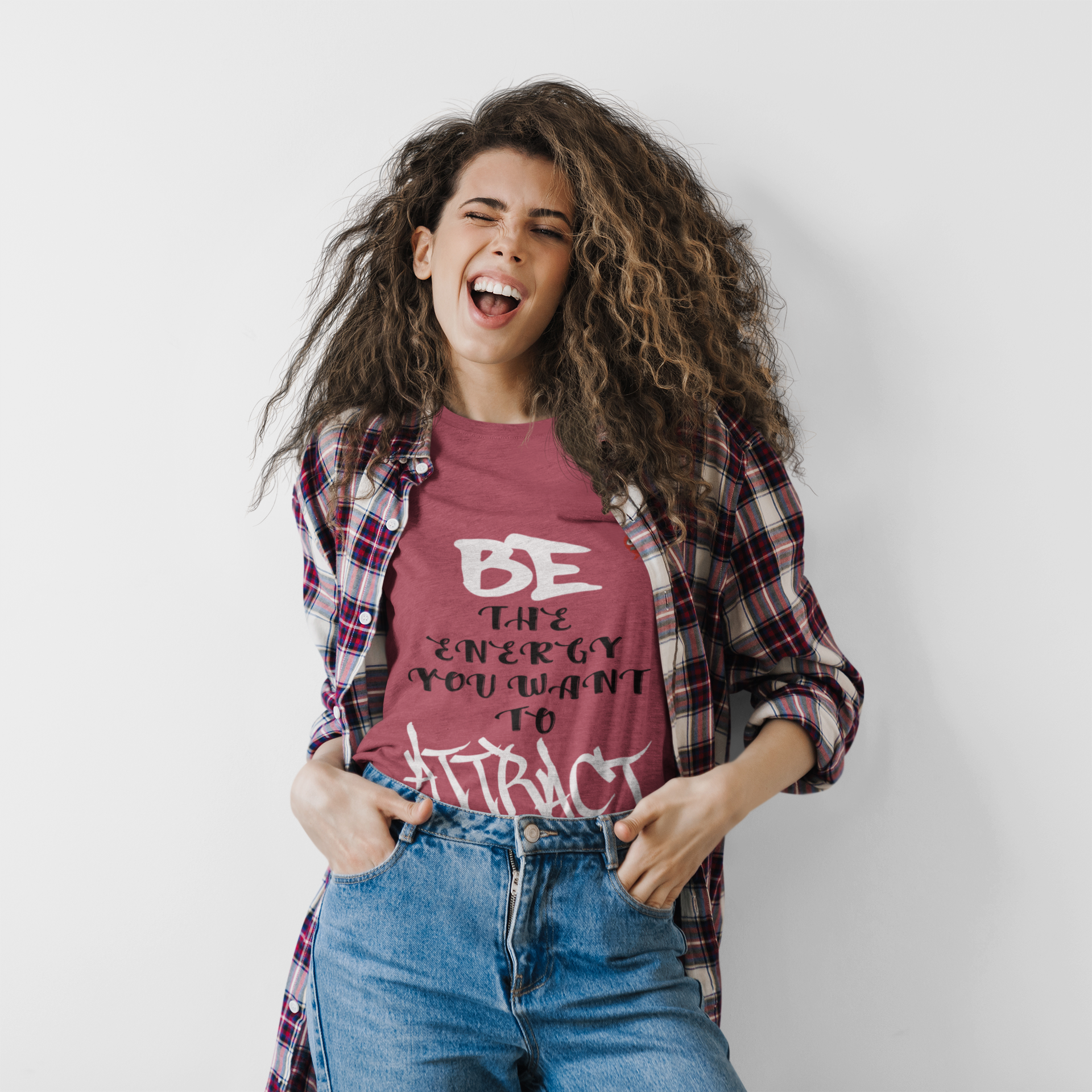 Be The Energy You Want to Atract Unisex Softstyle T-Shirt product thumbnail image Be The Energy You Want to Atract Unisex Softstyle T-Shirt product thumbnail image