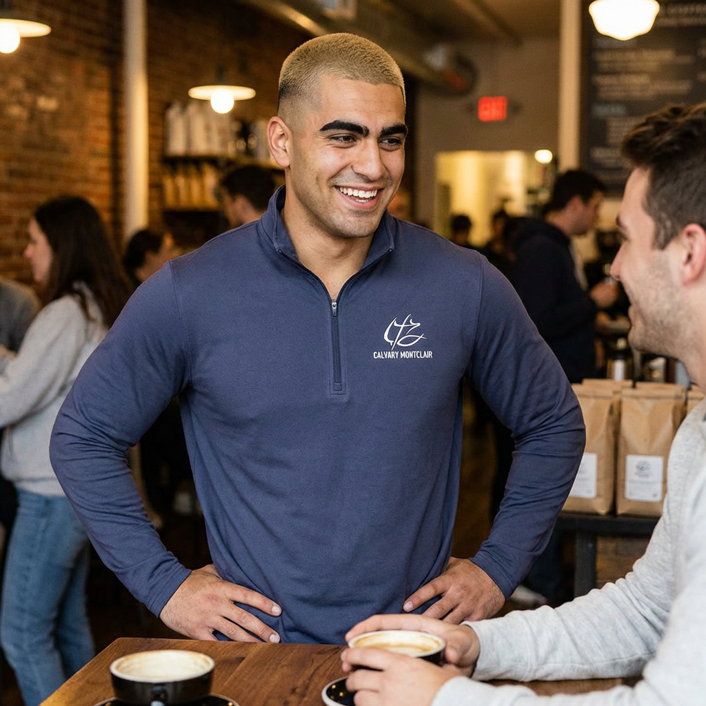 Calvary Montclair Quarter-Zip Pullover - Embroidered product thumbnail image